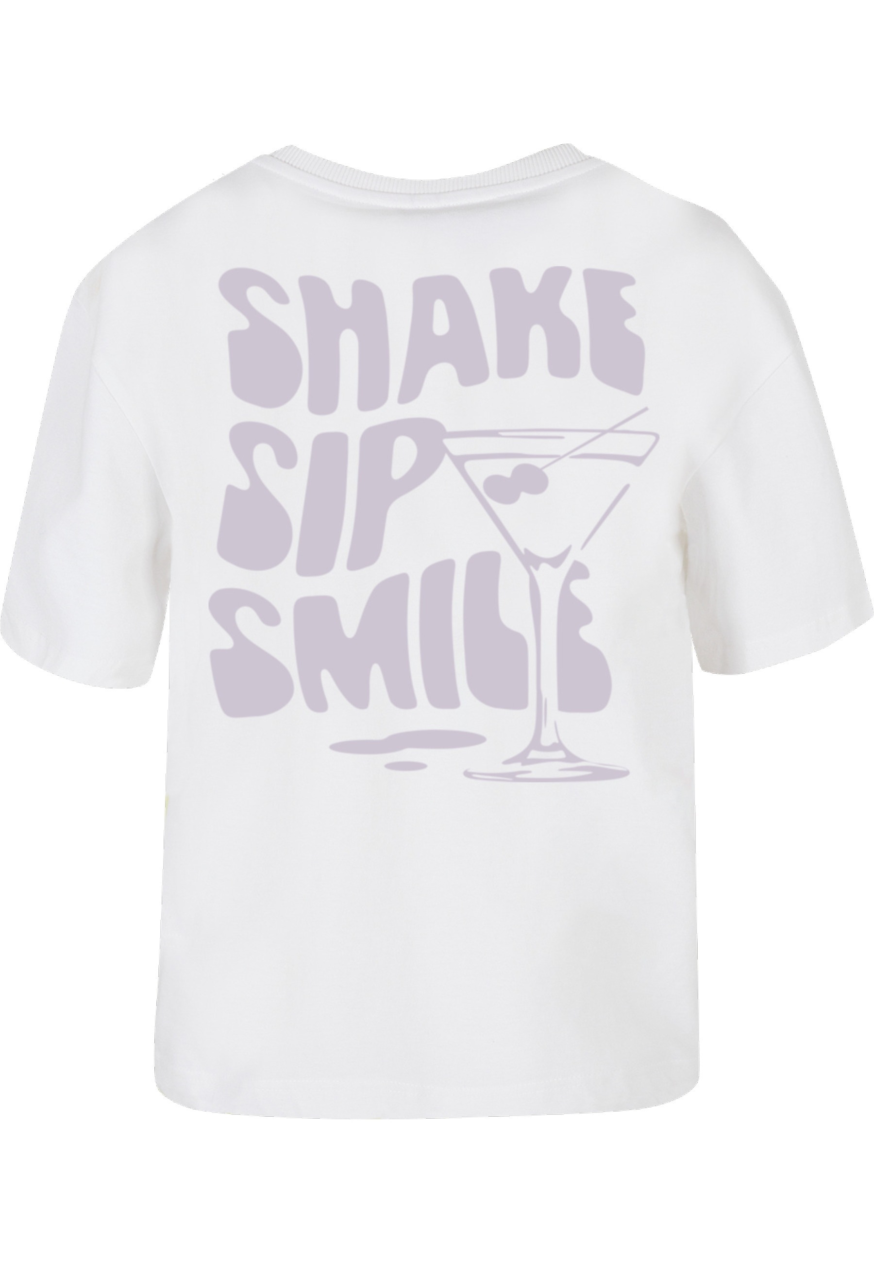 Miss Tee T-Shirt »Miss Tee Shake Sip Smile Tee« 1 Stk.