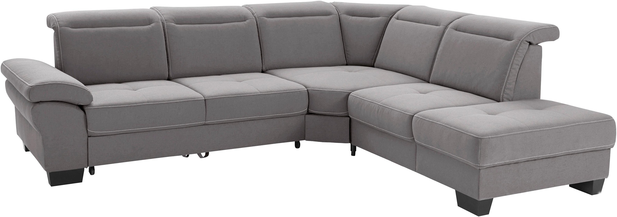 Home affaire Ecksofa "Cornwall L-Form" incl. Sitztiefenverstellung, mit Bet günstig online kaufen