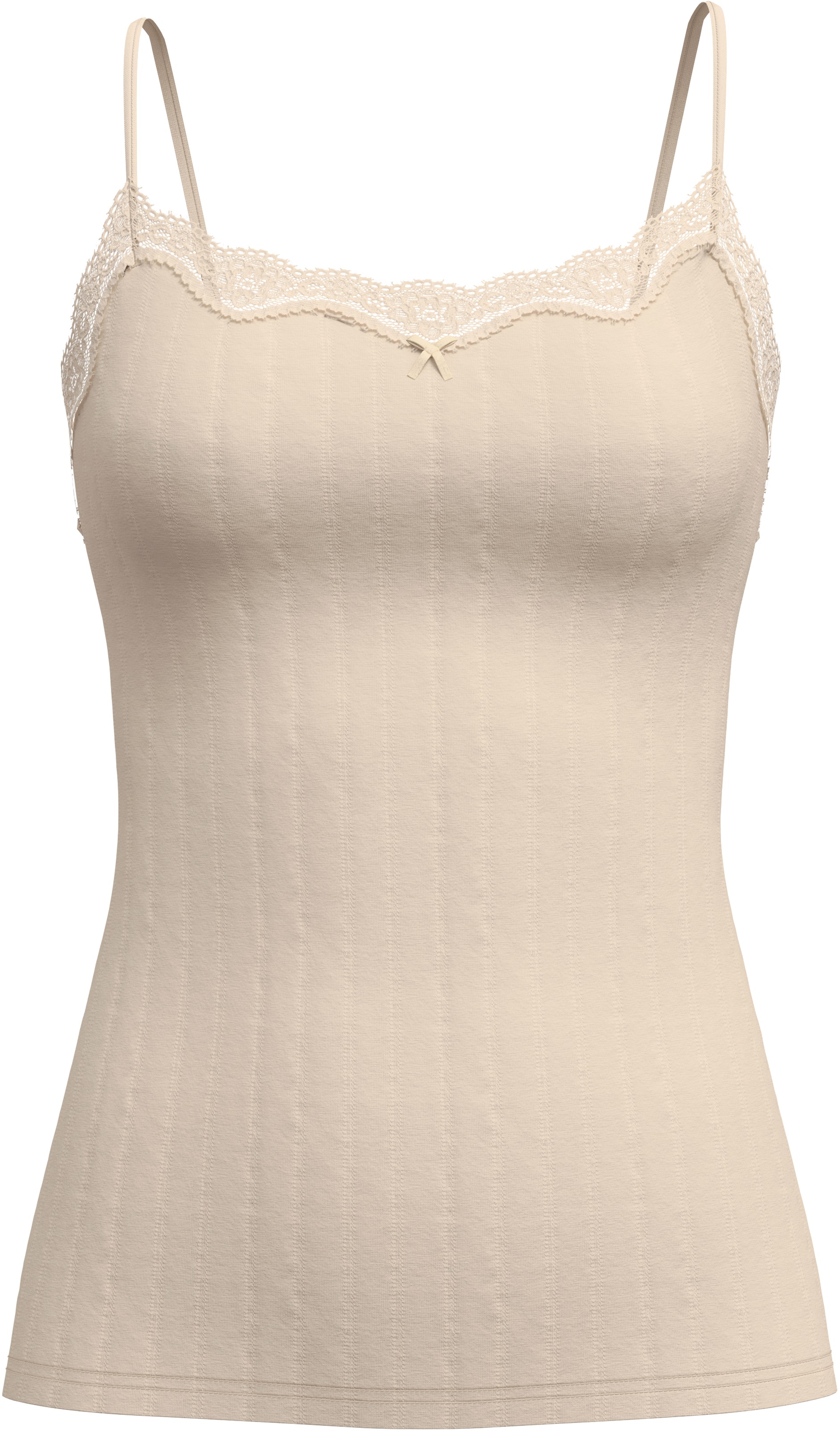 CALIDA Spaghettitop "Etude Toujours" Nadelstreifen-Optik, Spitze, elastisch günstig online kaufen