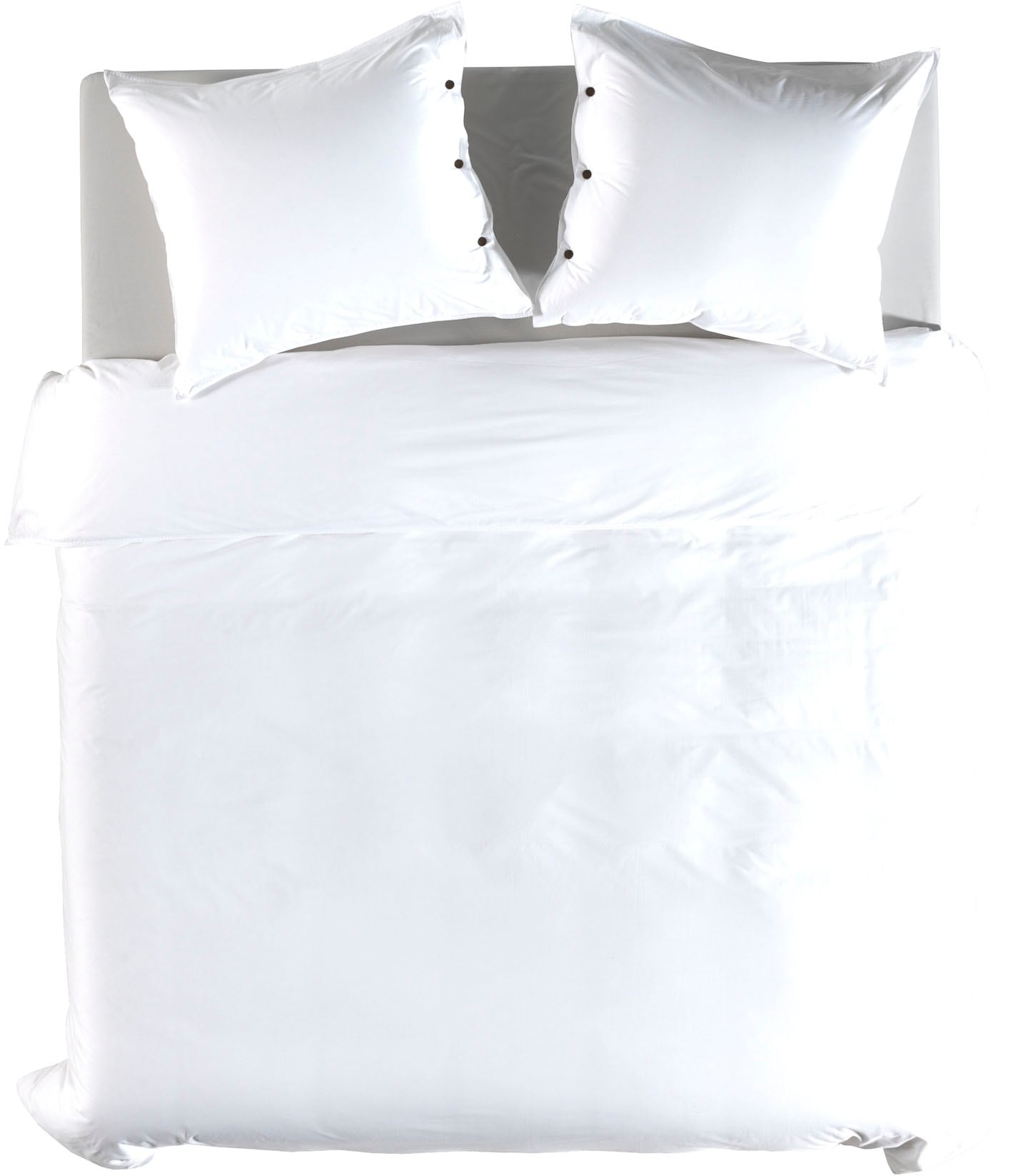 YELLOW Bettwäsche "Percale" 2 tlg. Uni Design, 100% Baumwolle ab 135x200 cm günstig online kaufen