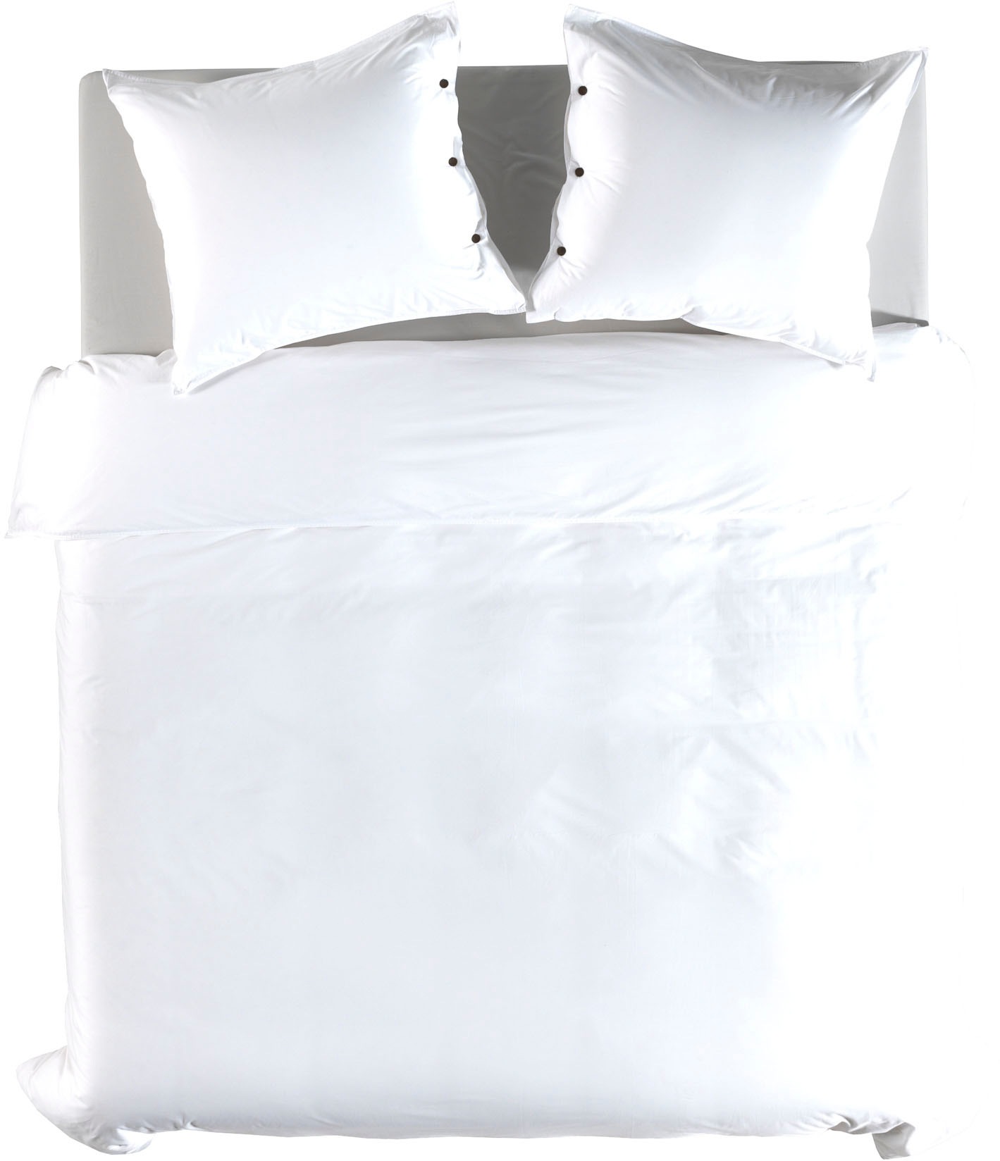 YELLOW Bettwäsche "Percale" 2 Uni Design, 100% Baumwolle ab 135x200 cm. günstig online kaufen