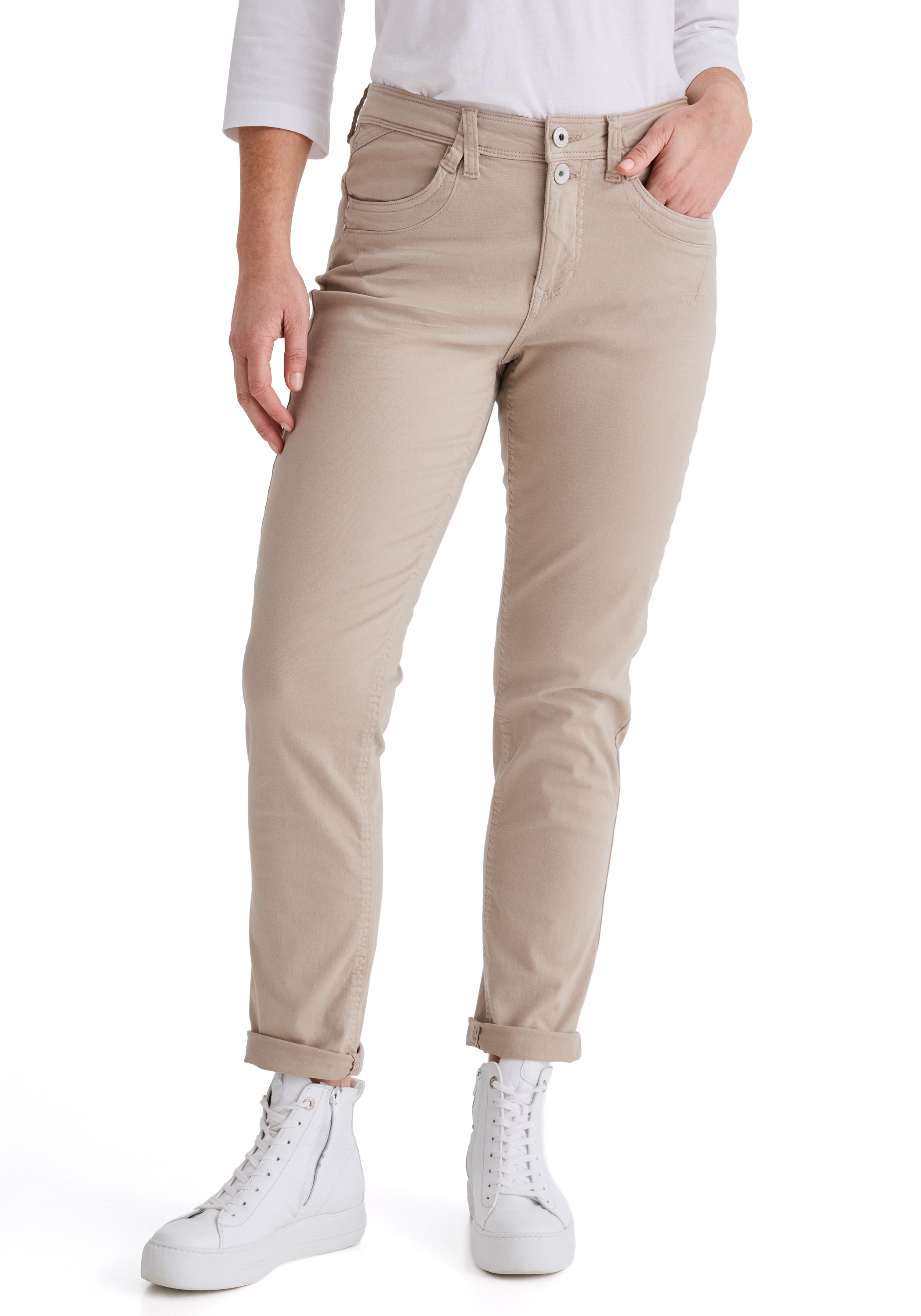 STOOKER WOMEN "Davos Colour Denim Boyfriend Fit Jeans" Jeans Boyfriend Fit Casual Denim Lässige Passform für Damen