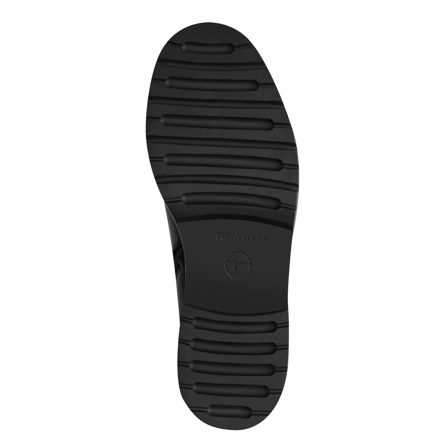 Tamaris Chelseaboots, Blockabsatz, Basic, Stiefelette in veganer Verarbeitung
