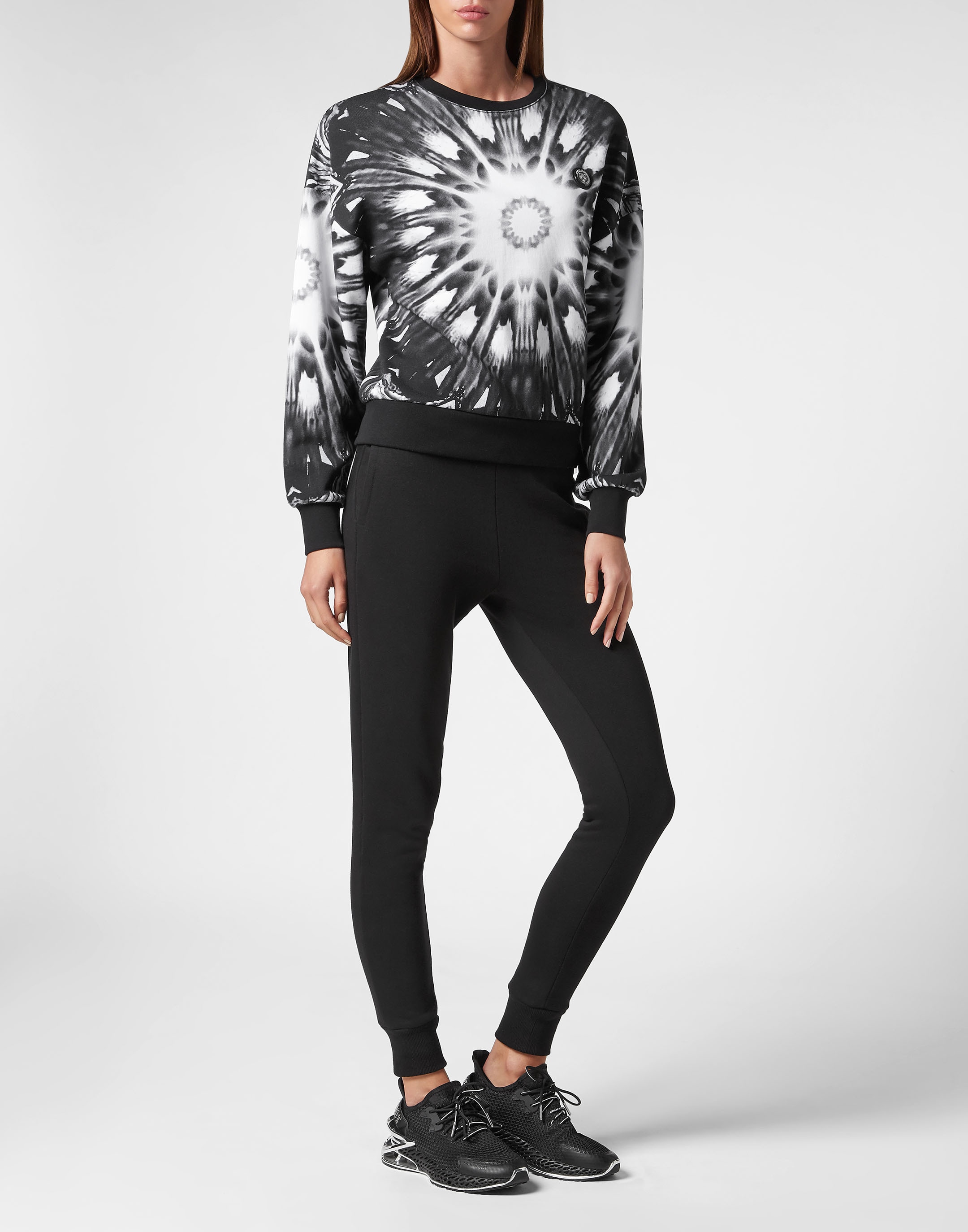 PLEIN SPORT Sweatshirt »Optical Flower«
