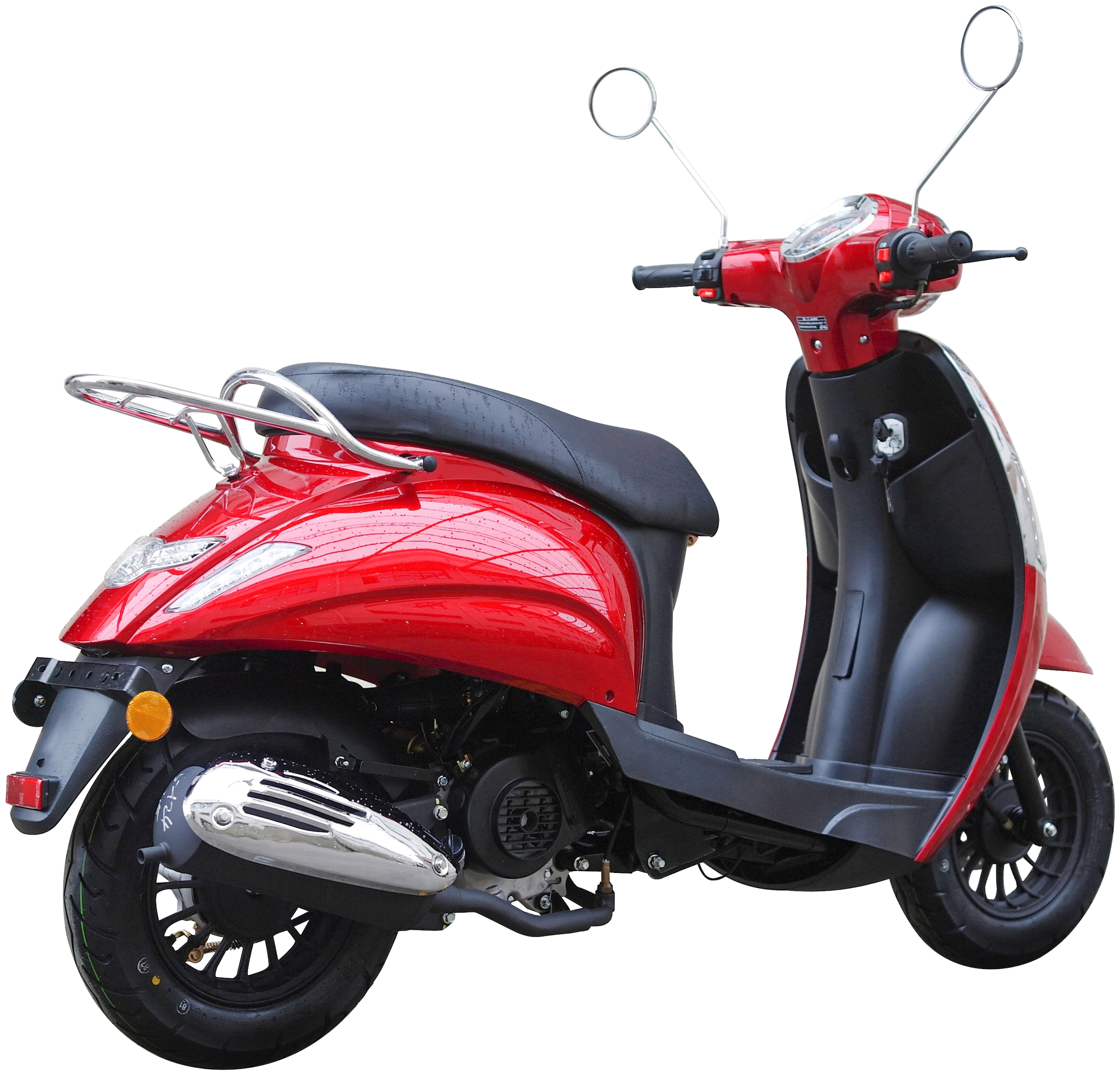 GT UNION Motorroller »Massimo 25«, 49,5 cm³, 25 km/h, Euro 5, 2,7 PS, Luftgekühlter Motor