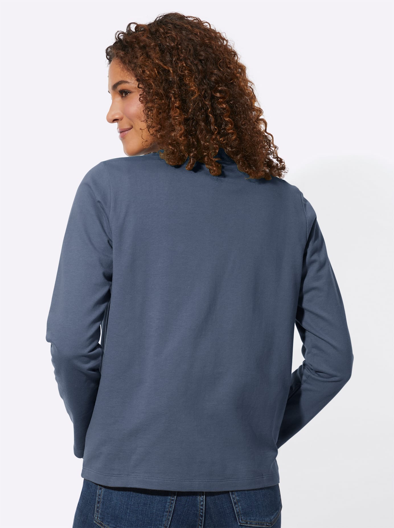 Casual Looks Shirtjacke »Sweatjacke«, (1 tlg.)