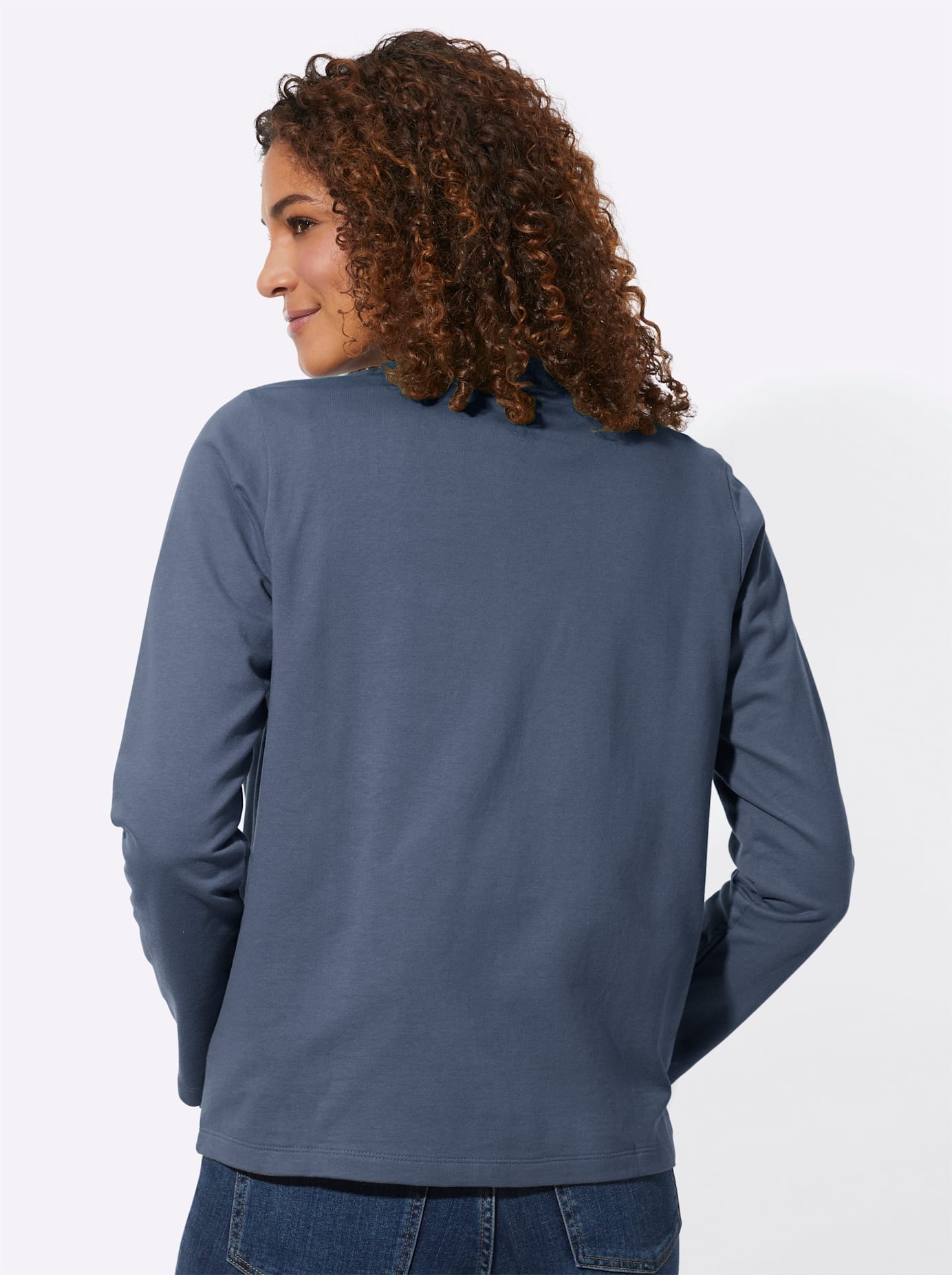 Casual Looks Shirtjacke "Sweatjacke" 1 Stk. tlg. günstig online kaufen