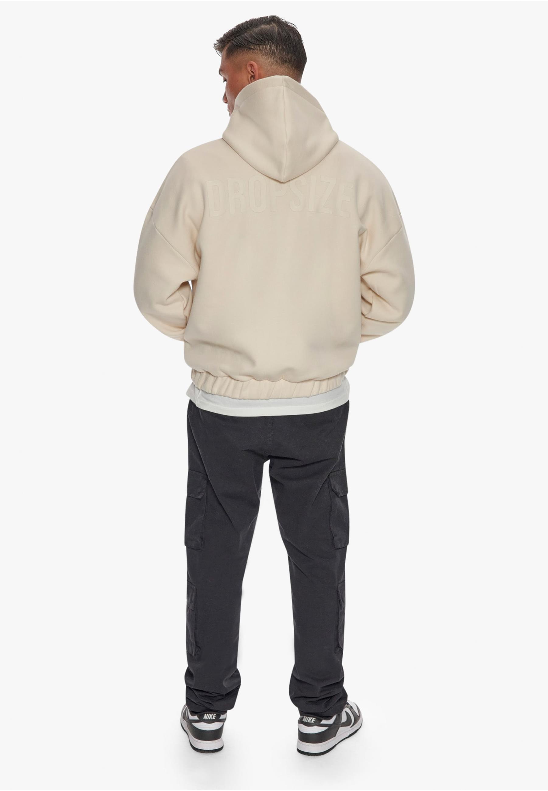 Dropsize Sweatjacke »Dropsize Herren Heavy Oversize HD Print Zip Hoodie«