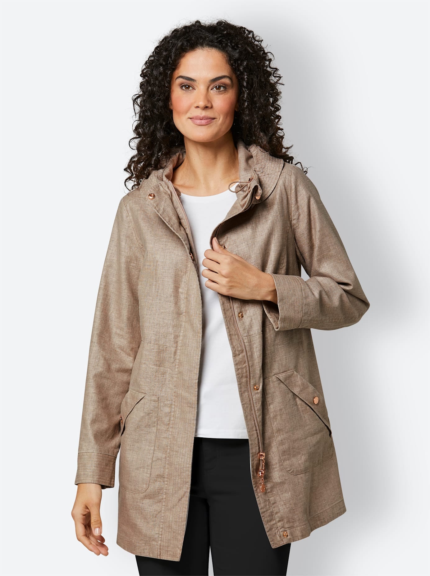 CREATION L PREMIUM Anorak, mit Kapuze