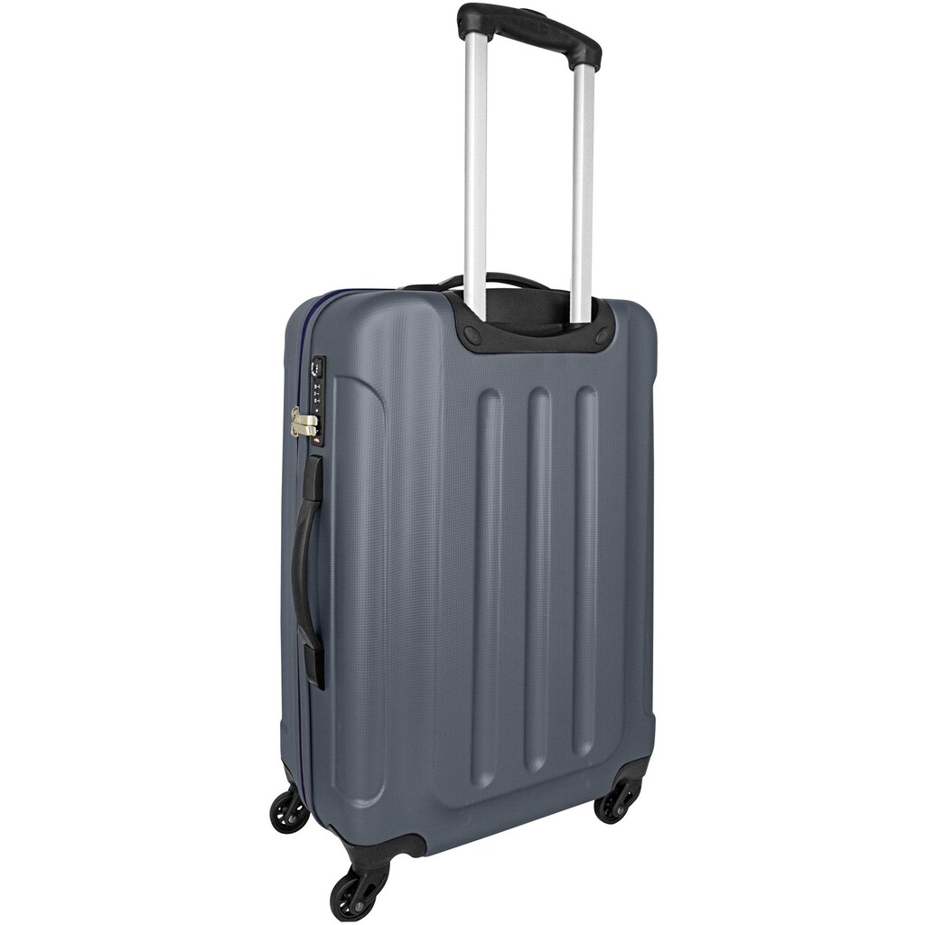 F23™ Hartschalen-Trolley »Wave 3.0, 68 cm, stahlblau«, 4 Rollen