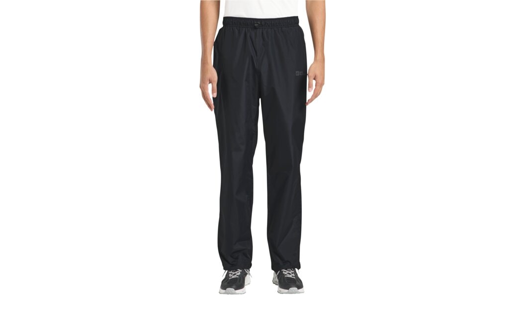 Jack Wolfskin 1100000002199 "RAINY DAY PANTS" mit Packsack, aus Ripstop-Material