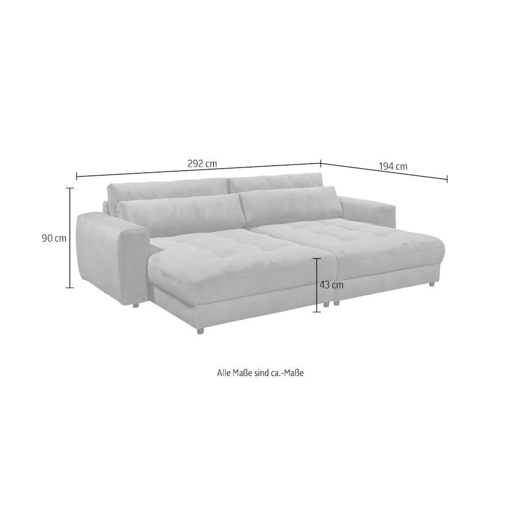 ED EXCITING DESIGN Loveseat »Barura«, (2 St.)