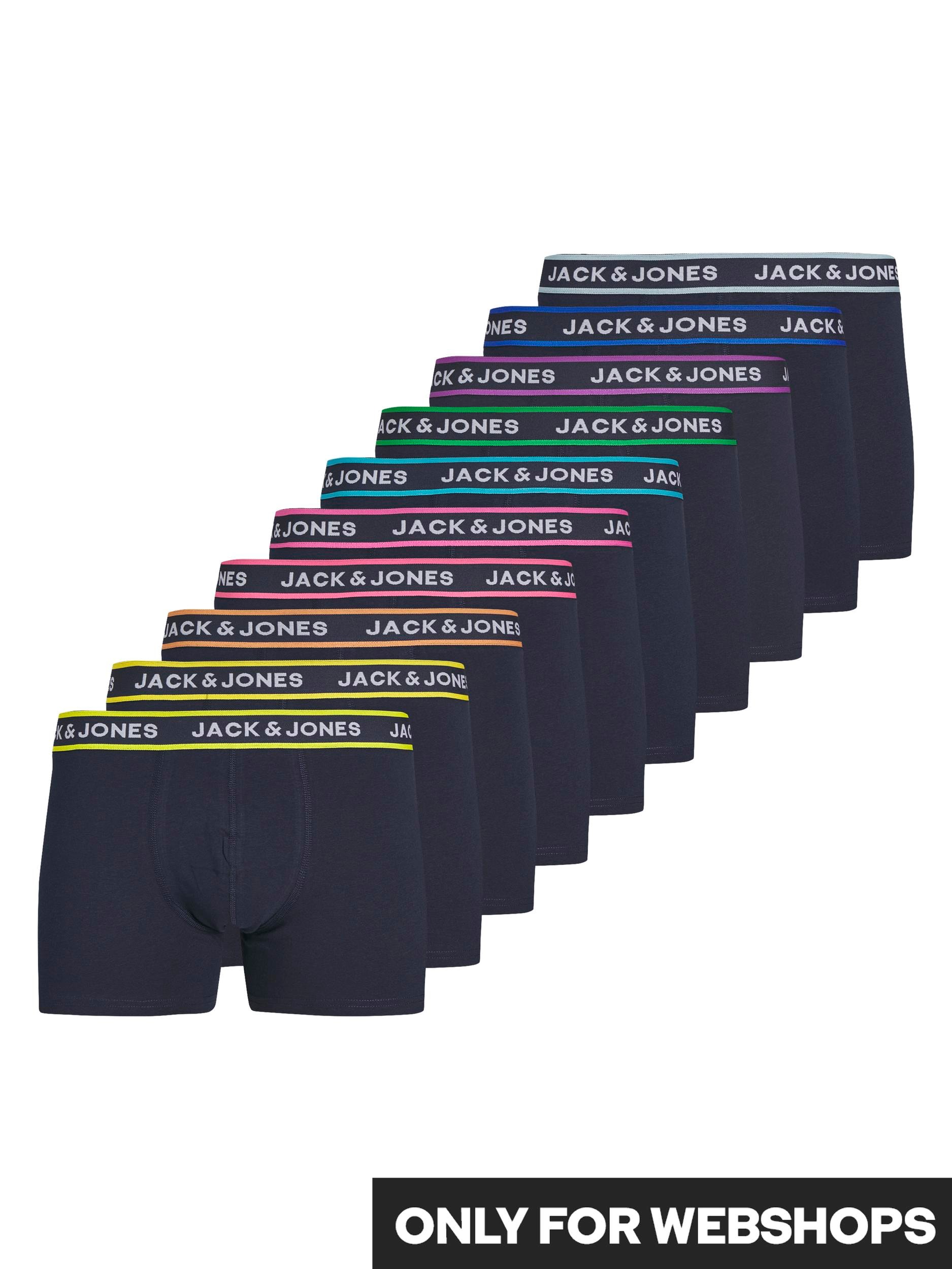Jack & Jones Boxershorts "JACLIME SOLID TRUNKS 10 PACK" Packung, 10 Stk. günstig online kaufen