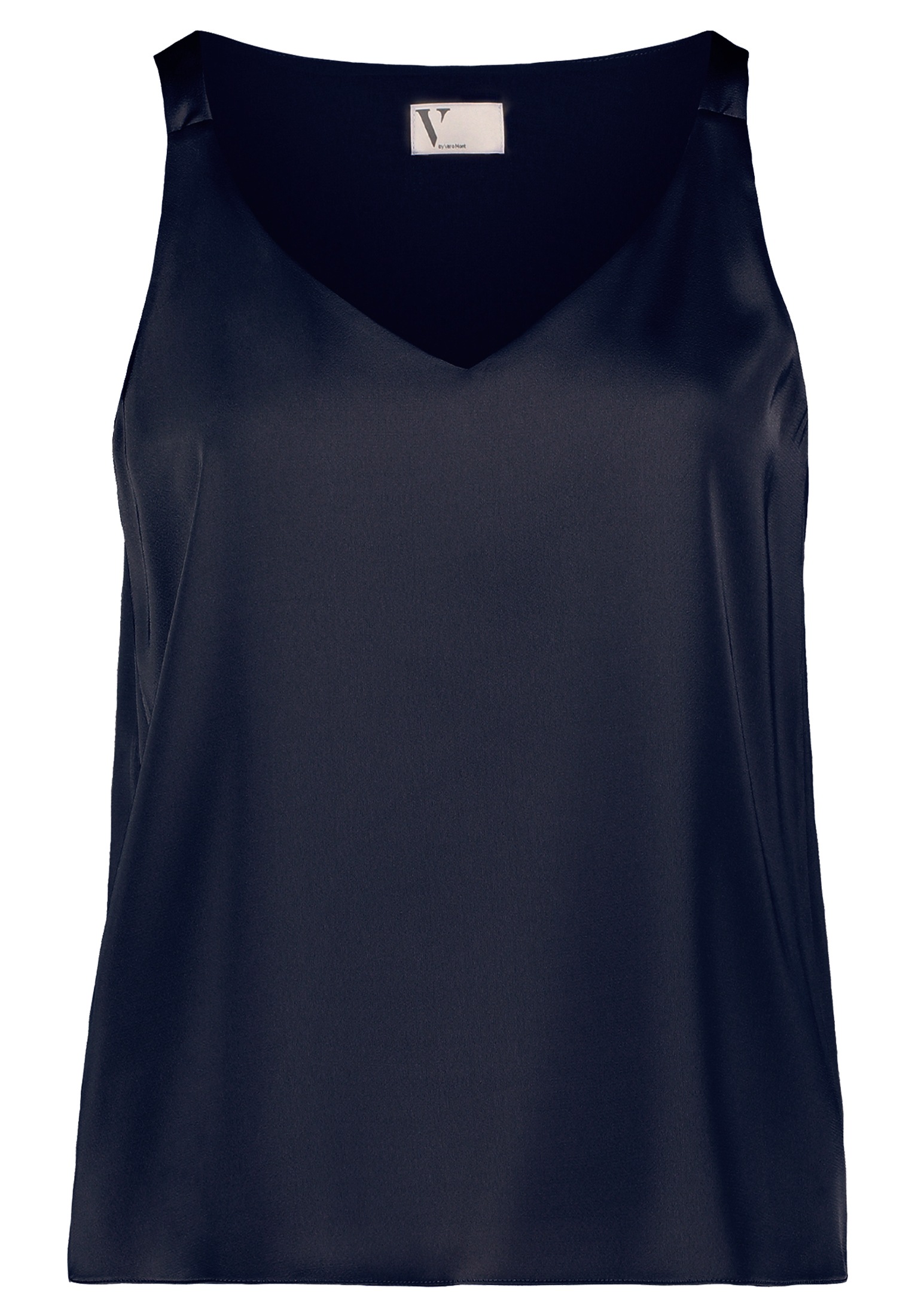 Vera Mont Satinbluse "Damen mit V-Ausschnitt" günstig online kaufen