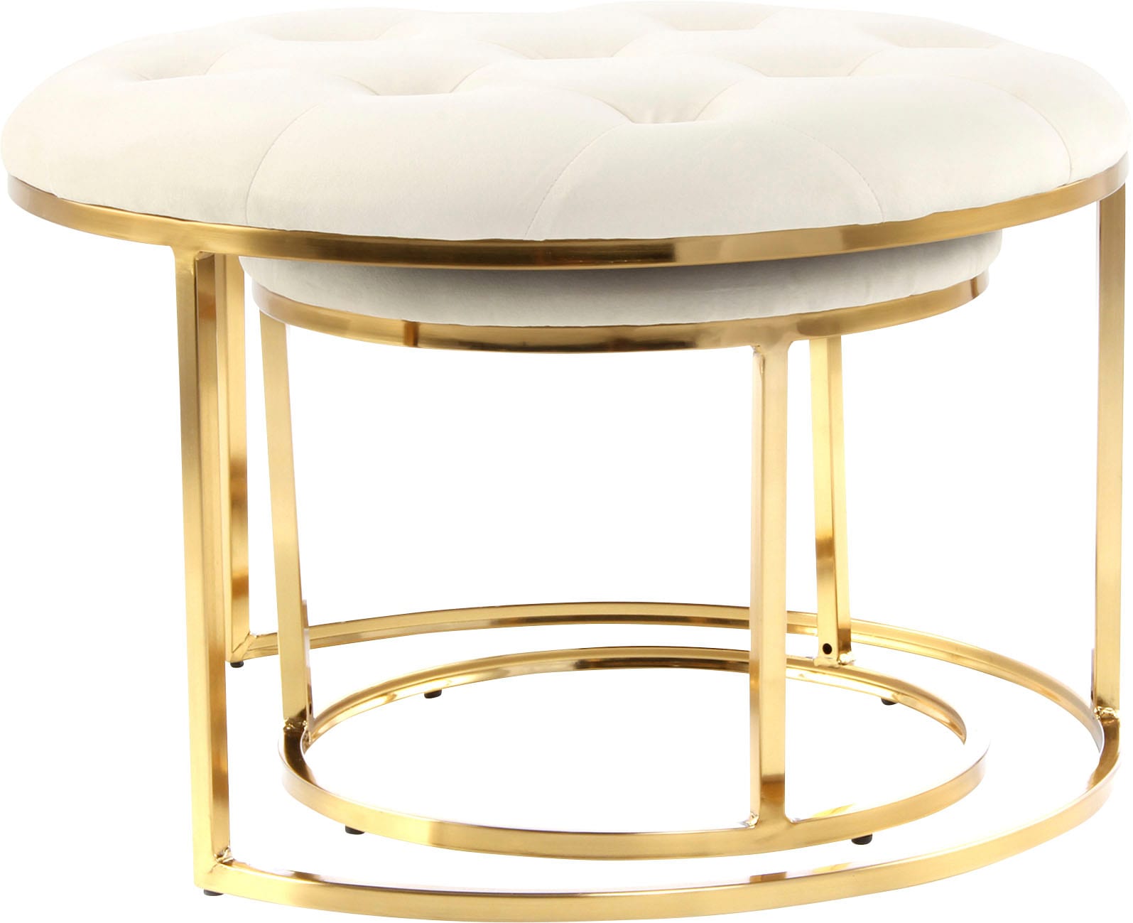 Kayoom Polsterhocker Becky 825 2er-Set«, vielseitig verwendbar