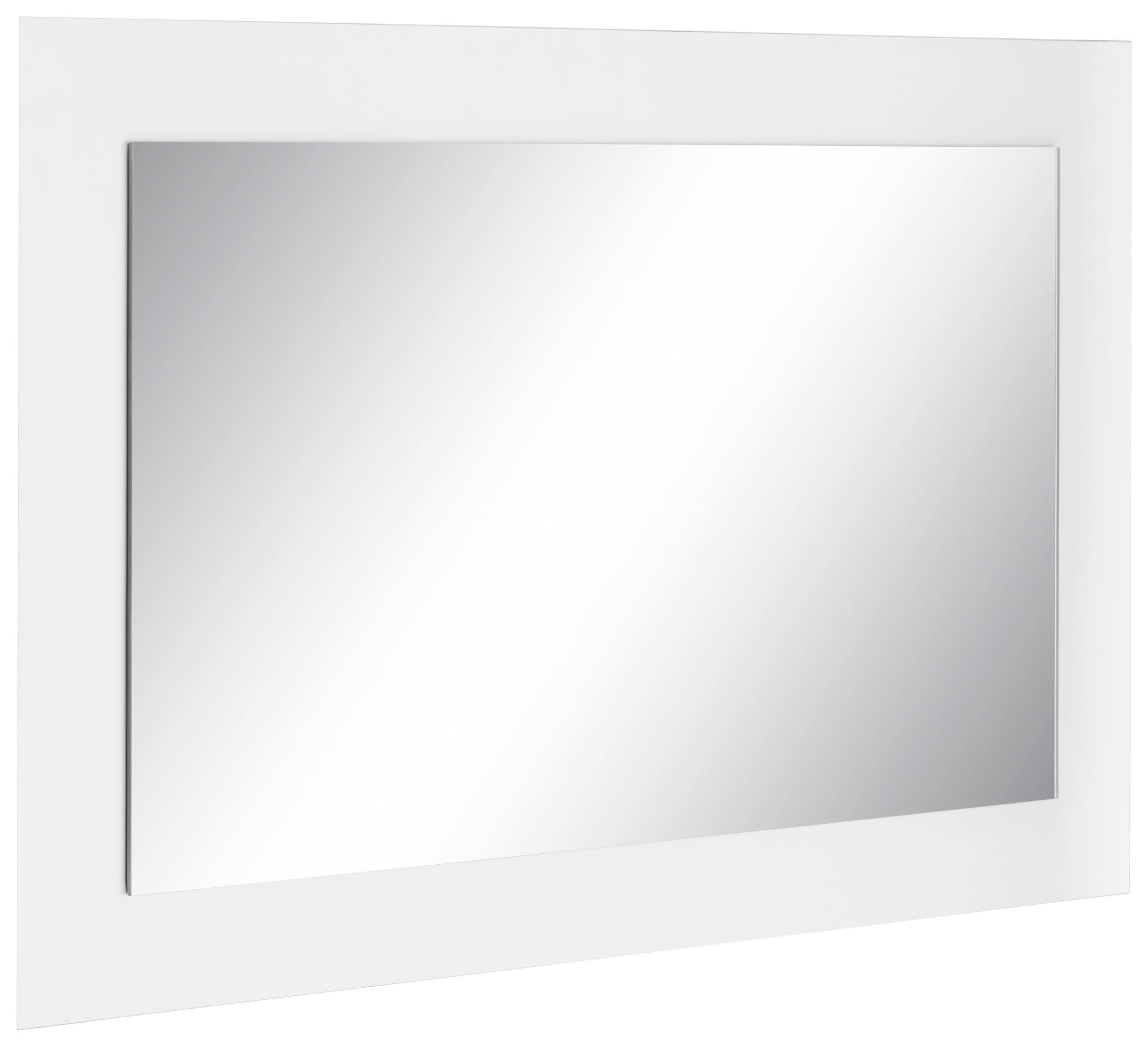 BORCHARDT MÖBEL Spiegel "Finn", B/H/T: 89cm x 45cm x 2cm, weiß, Flur, Spiegel, mit Rahmen