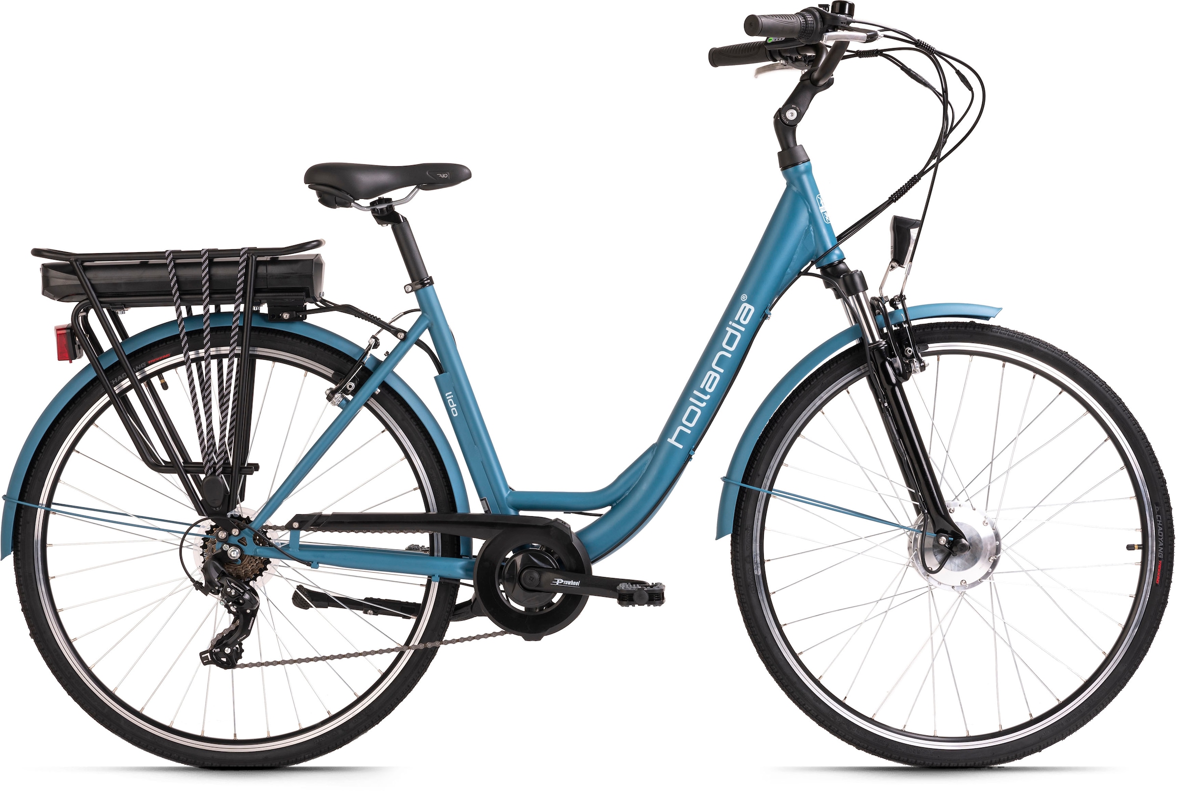 Hollandia E-Bike »Lido«, 7 Gang, Shimano, Tourney, Frontmotor 250 W auf  Rechnung kaufen | BAUR