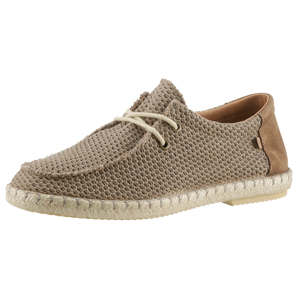 VERBENAS Bootsschuh »TRUMAN BUZZBEE«, Espadrilles, Sommerschuh, mit Juterahmen