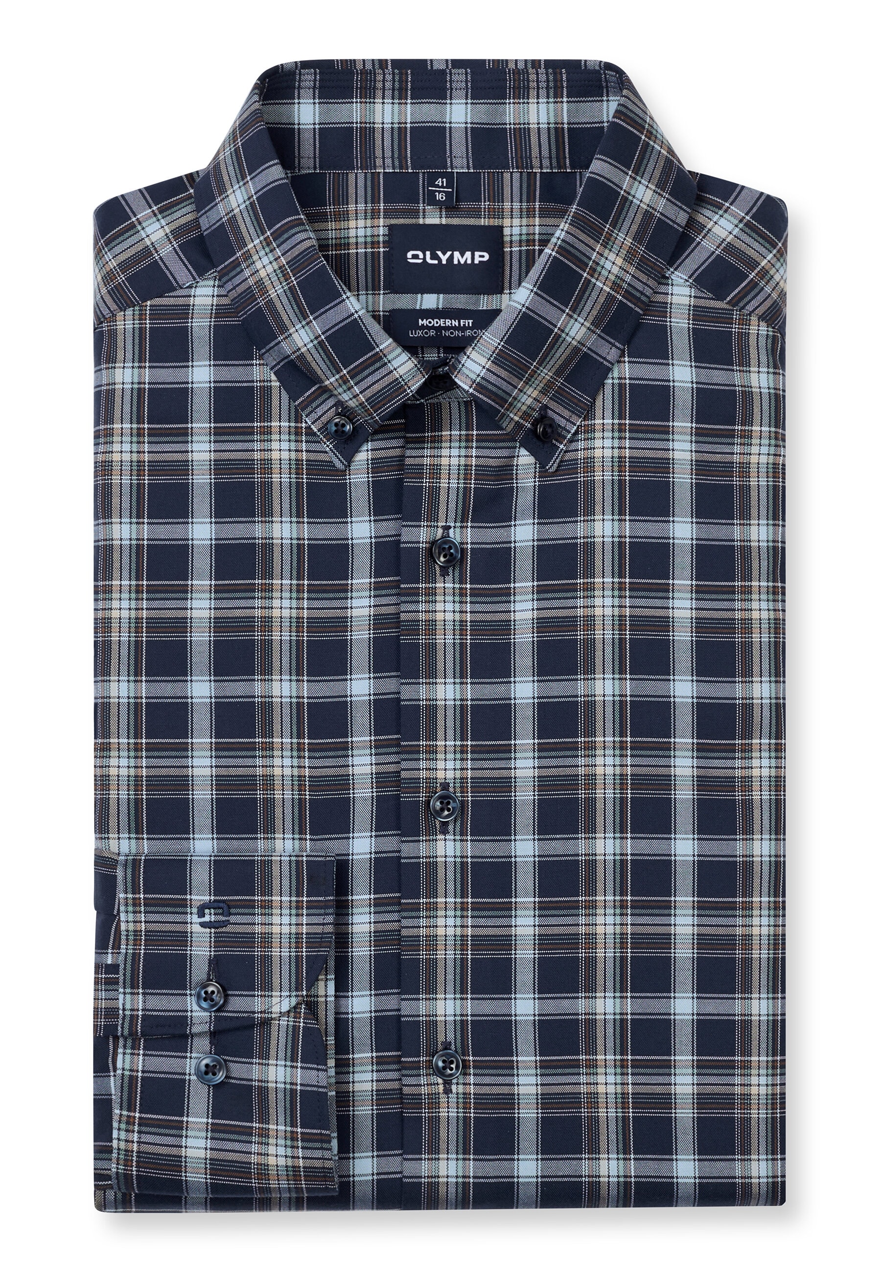 OLYMP Businesshemd »OLYMP Luxor, Modern Fit, Button-down«