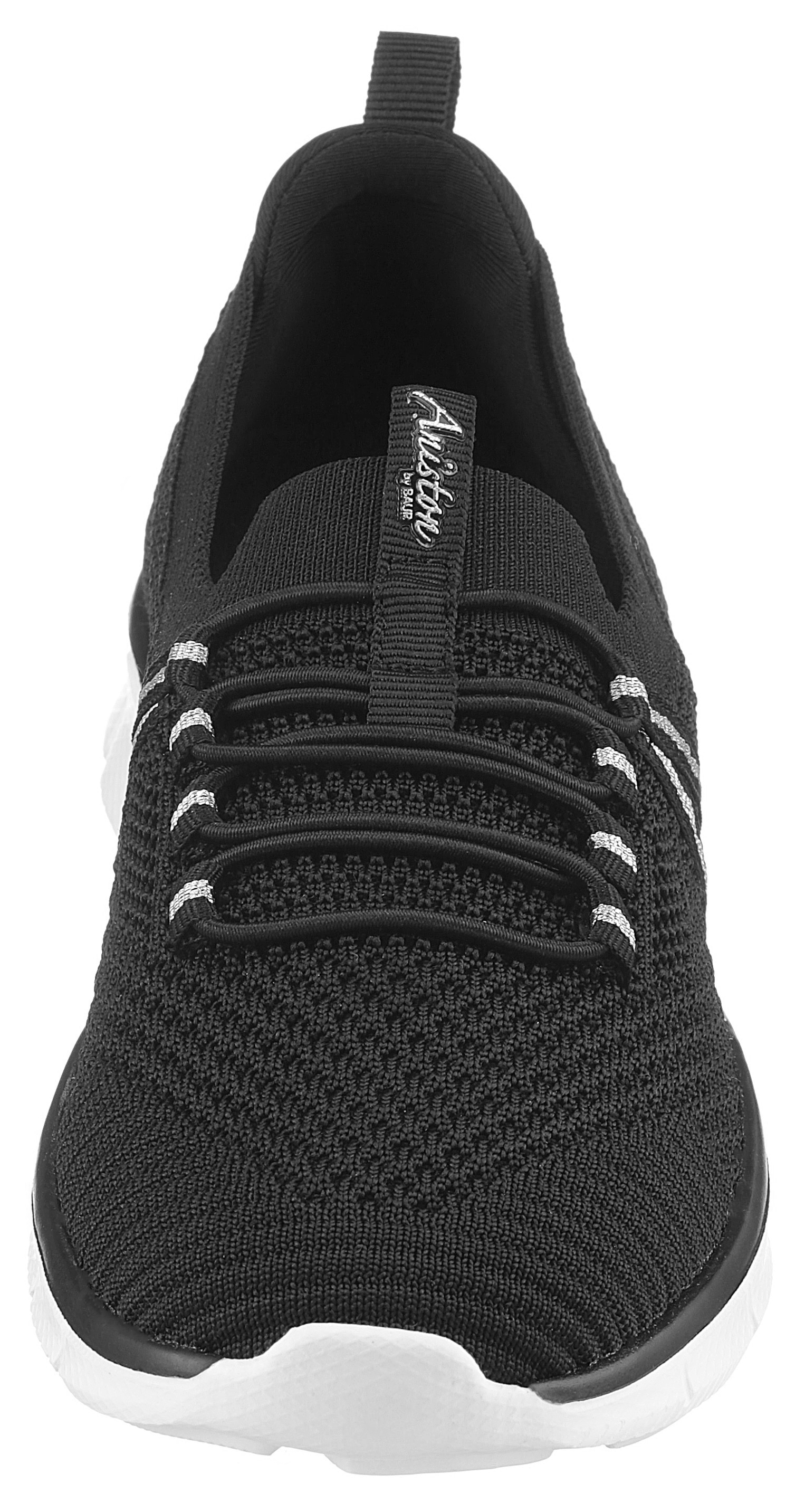 Aniston SHOES Slip-On Sneaker, Freizeitschuh, Halbschuh, Schnürschuh - NEUE KOLLEKTION