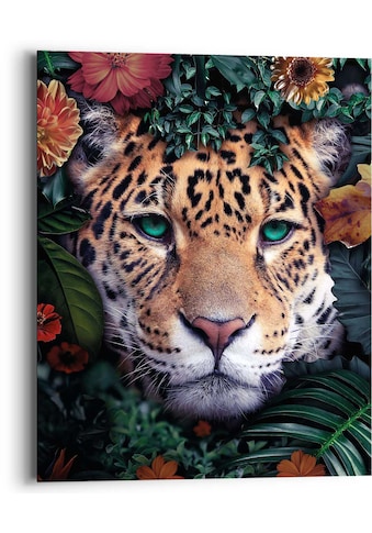 Wandbild »Leopard«