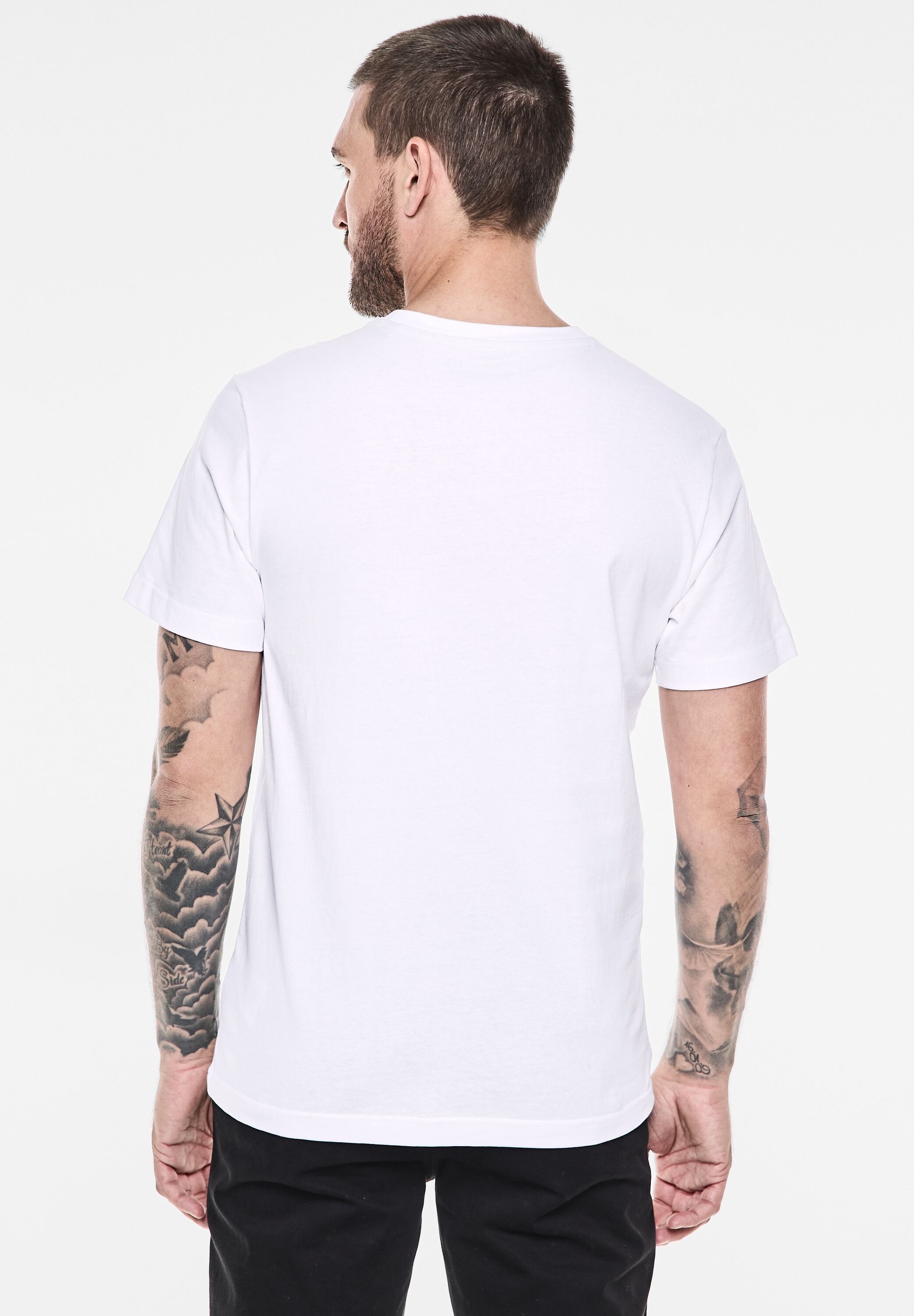 STREET ONE MEN T-Shirt, aus reiner Baumwolle