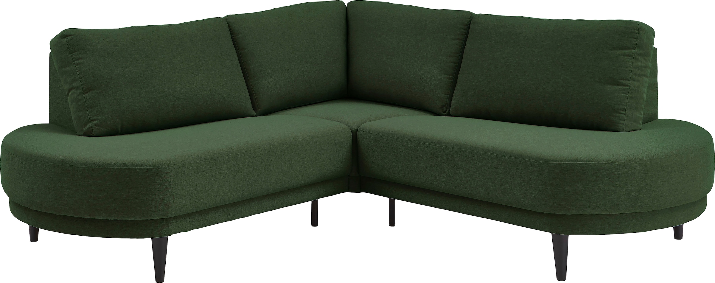 ATLANTIC home collection Ecksofa "Ronny L-Form", mit Wellenunterfederung, o günstig online kaufen