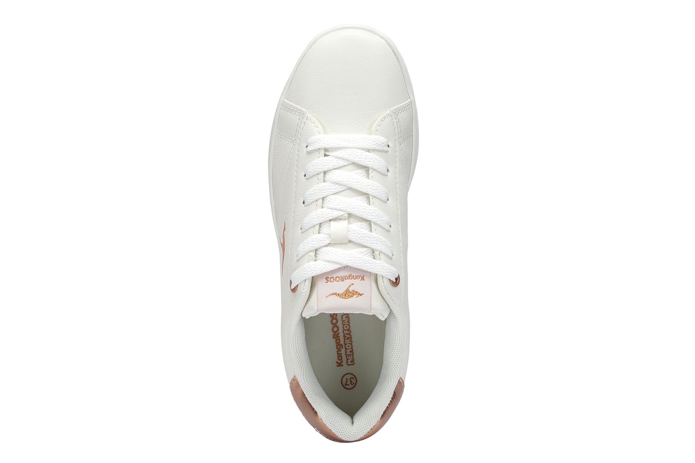 KangaROOS K-Ten Adore Sneaker Weiß/Roségold 40 3