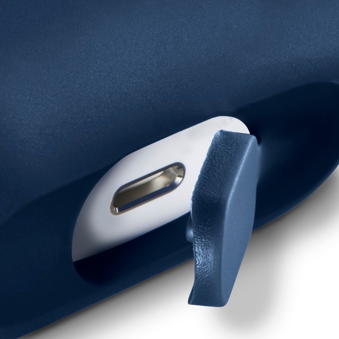 Hama Kopfhörer-Schutzhülle »Schutzhülle aus Silikon für das Ladecase AirPods 1. Generation«, Apple AirPods (1. Generation), Kratzfestes Sleeve, Ultra Slim, Wireless Charging kompatibel