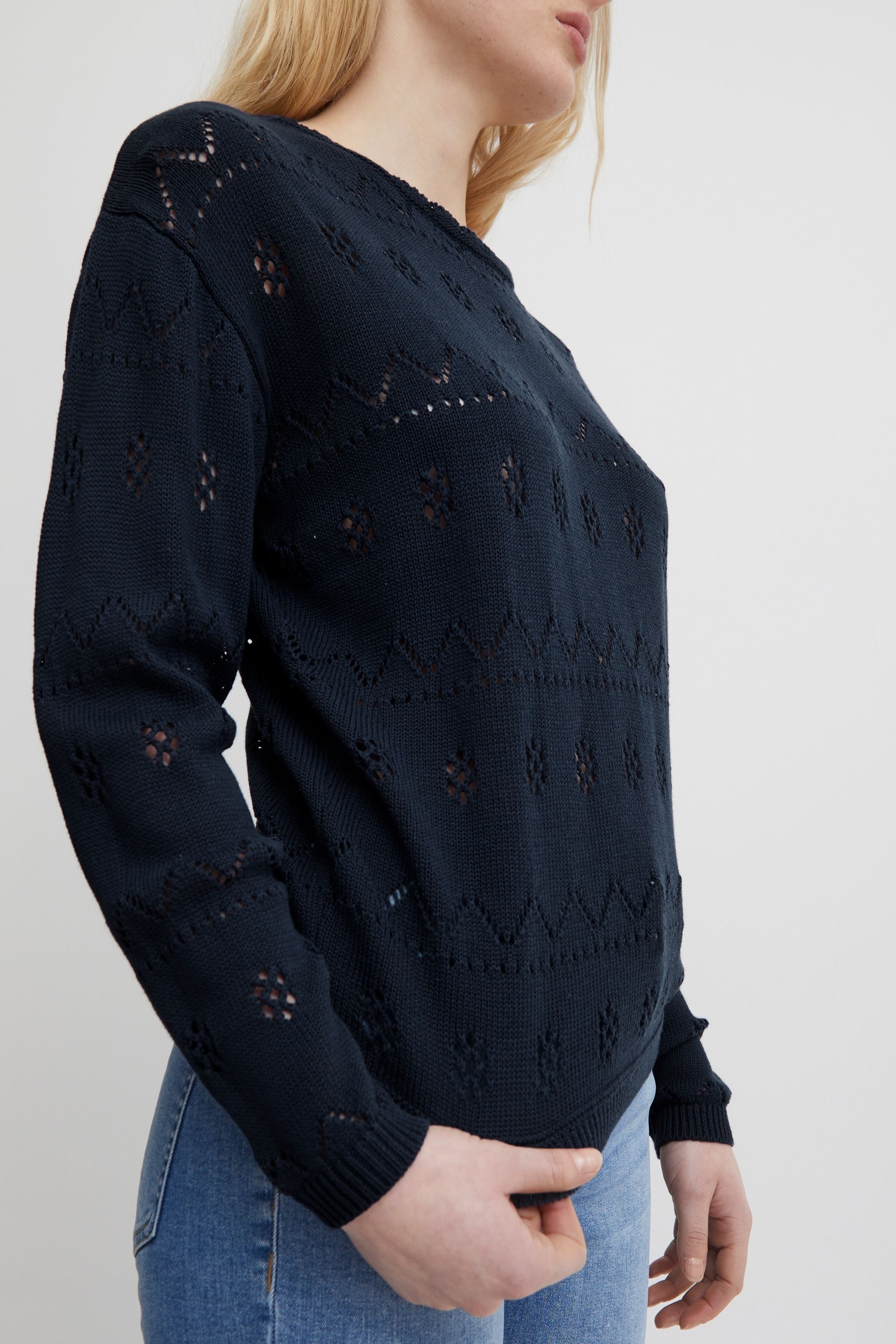 Ichi Strickfleece-Pullover »Strickpullover IHLaluha«