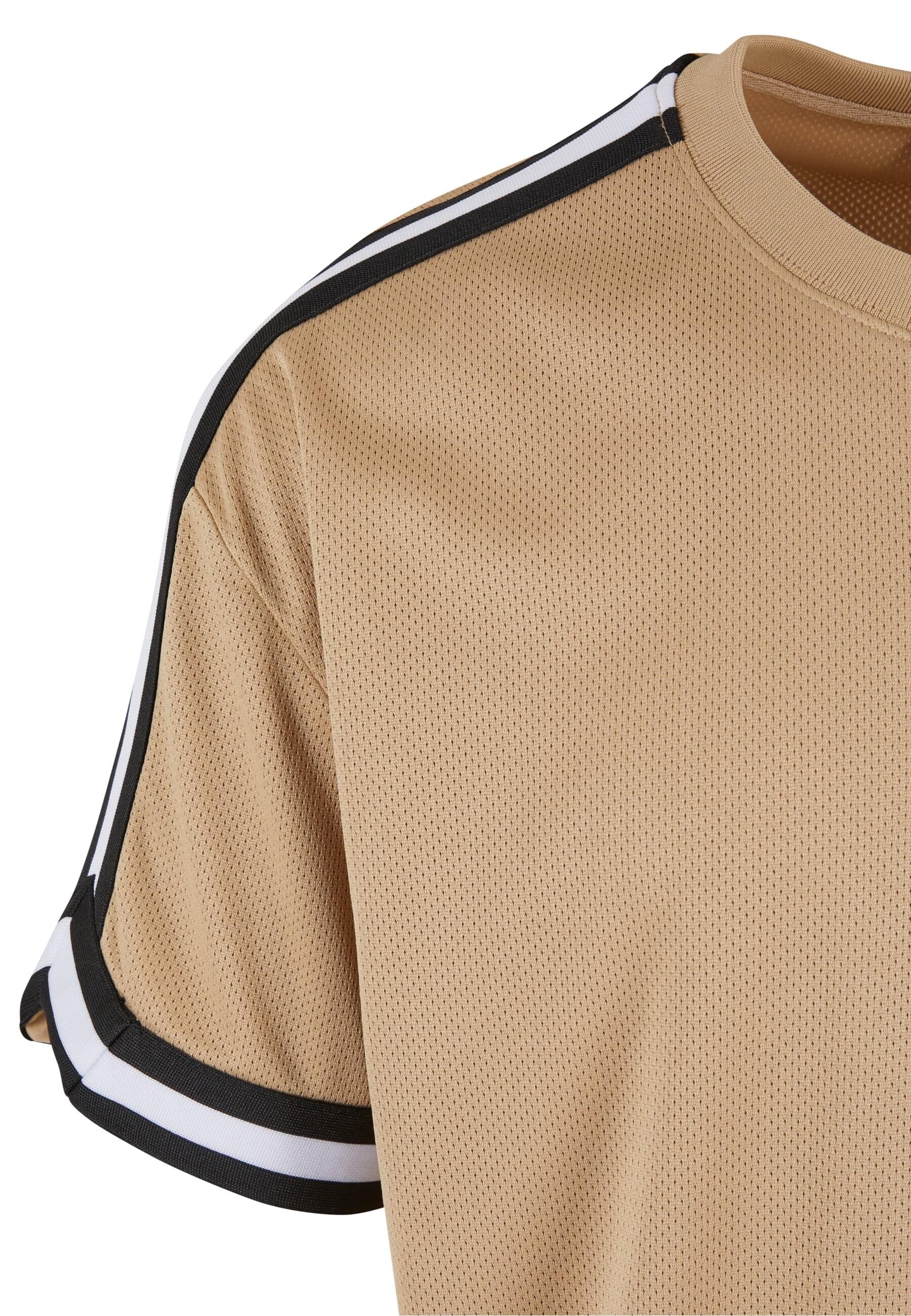 URBAN CLASSICS T-Shirt »Urban Classics Herren Oversized Stripes Mesh Tee«, (1 tlg.)
