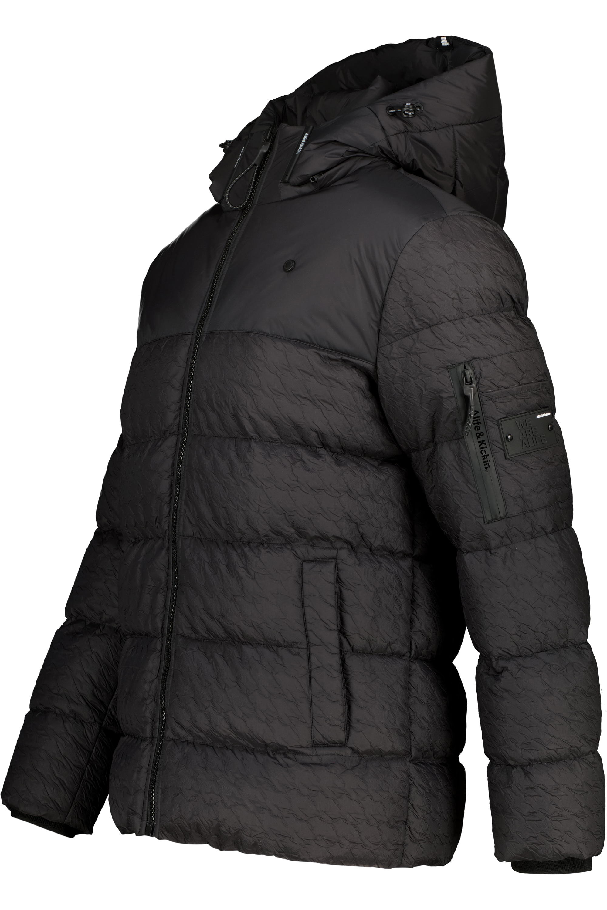 Alife & Kickin Winterjacke »Herren BeatAK A«, Warme gefütterte Herrenwinterjacke mit abnehmbarer Kapuze