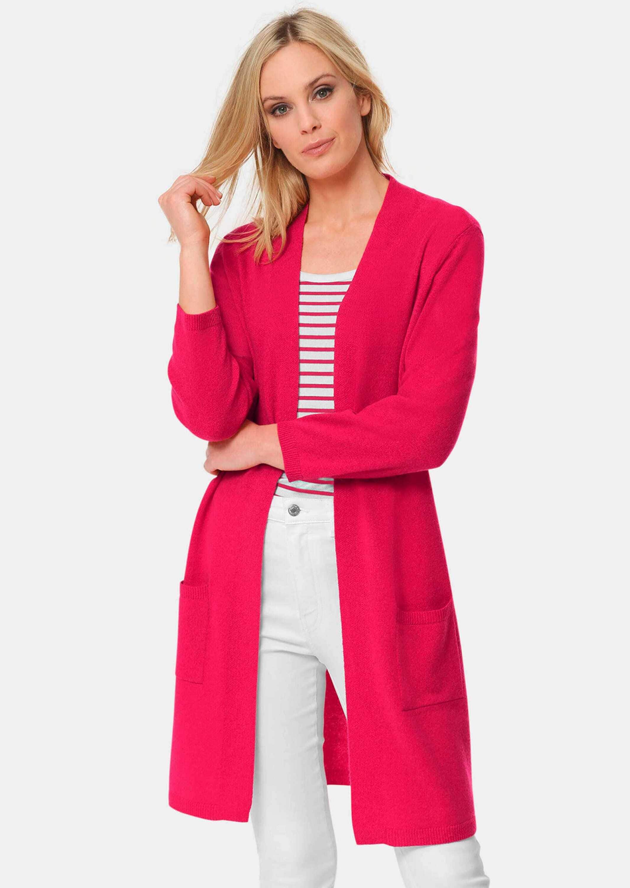 GOLDNER Strickjacke »Kaschmir-Longstrickjacke Modische Kaschmir-Longstrickjacke«