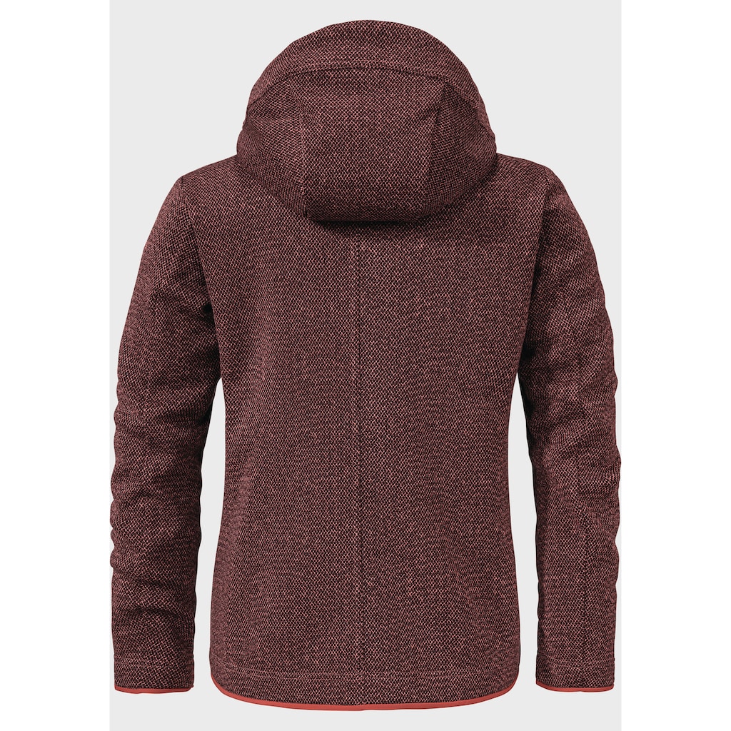 Schöffel Fleecejacke »Fleece Hoody Aurora L«, mit Kapuze