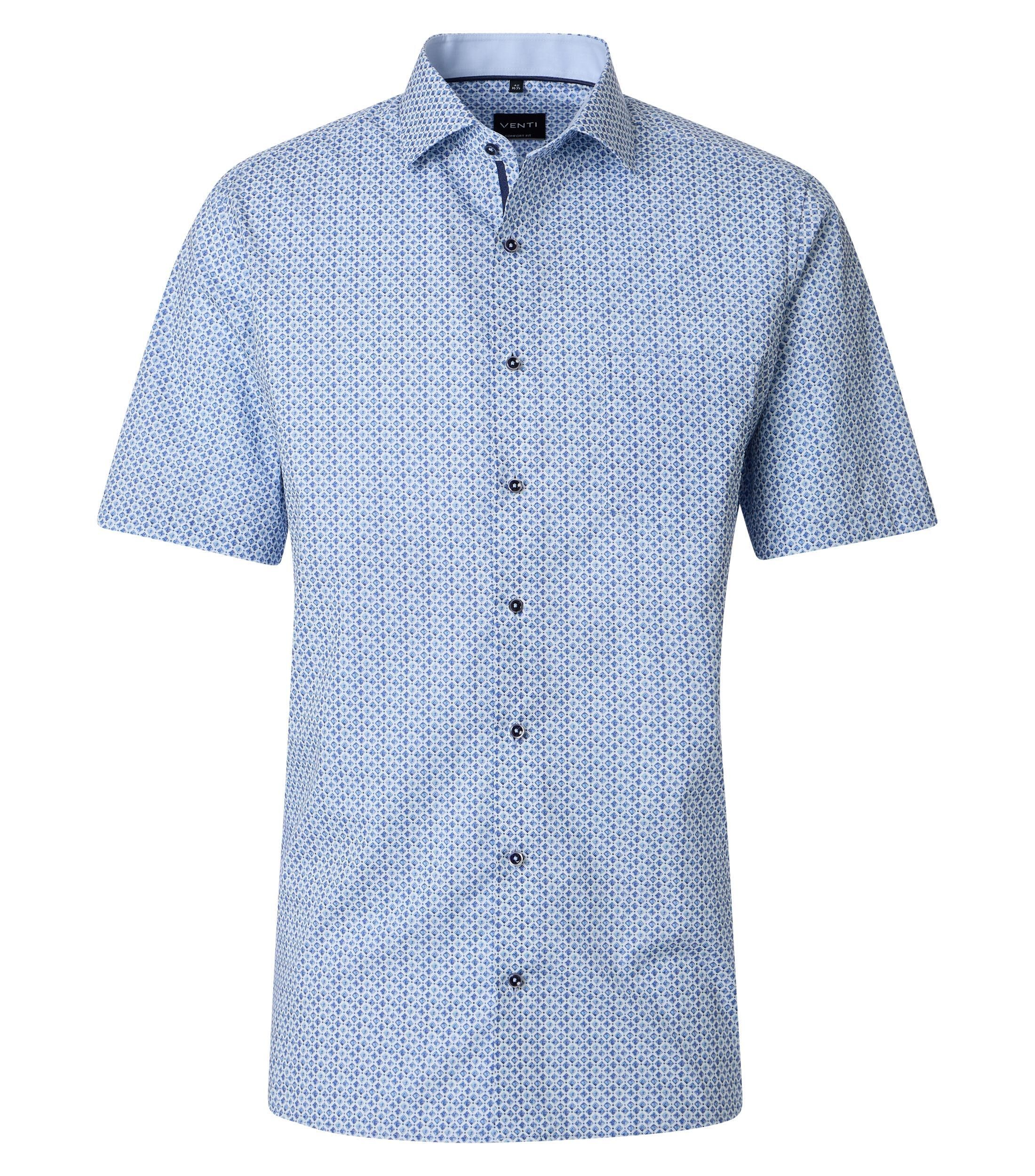 VENTI Businesshemd "VENTI Businesshemd Kurzarm Print" günstig online kaufen