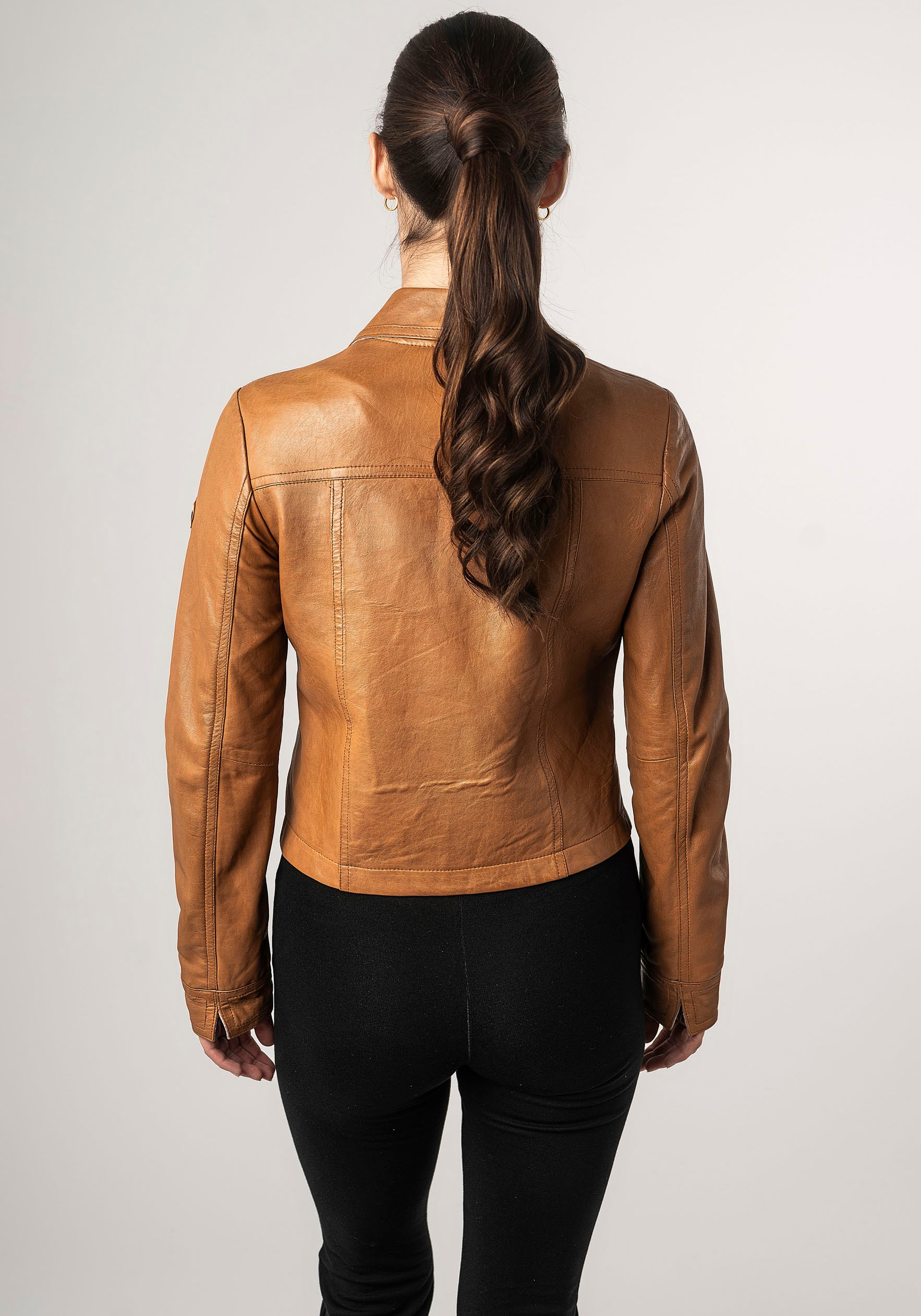 Mauritius Lederjacke »MWLefei«, mit Brusttaschen