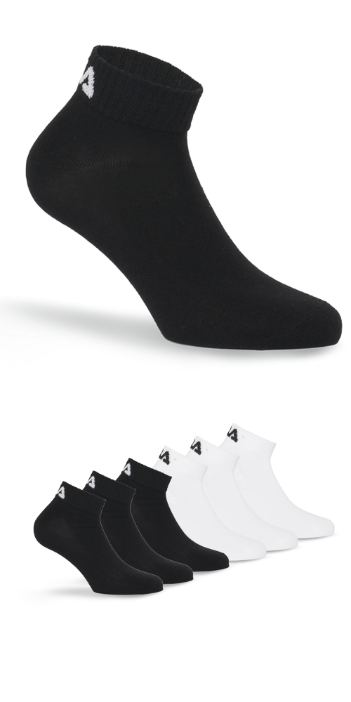 Fila Kurzsocken "UNISEX INVISIBLE PLAIN SOCKS", (6 Paar), Baumwollmischung, günstig online kaufen