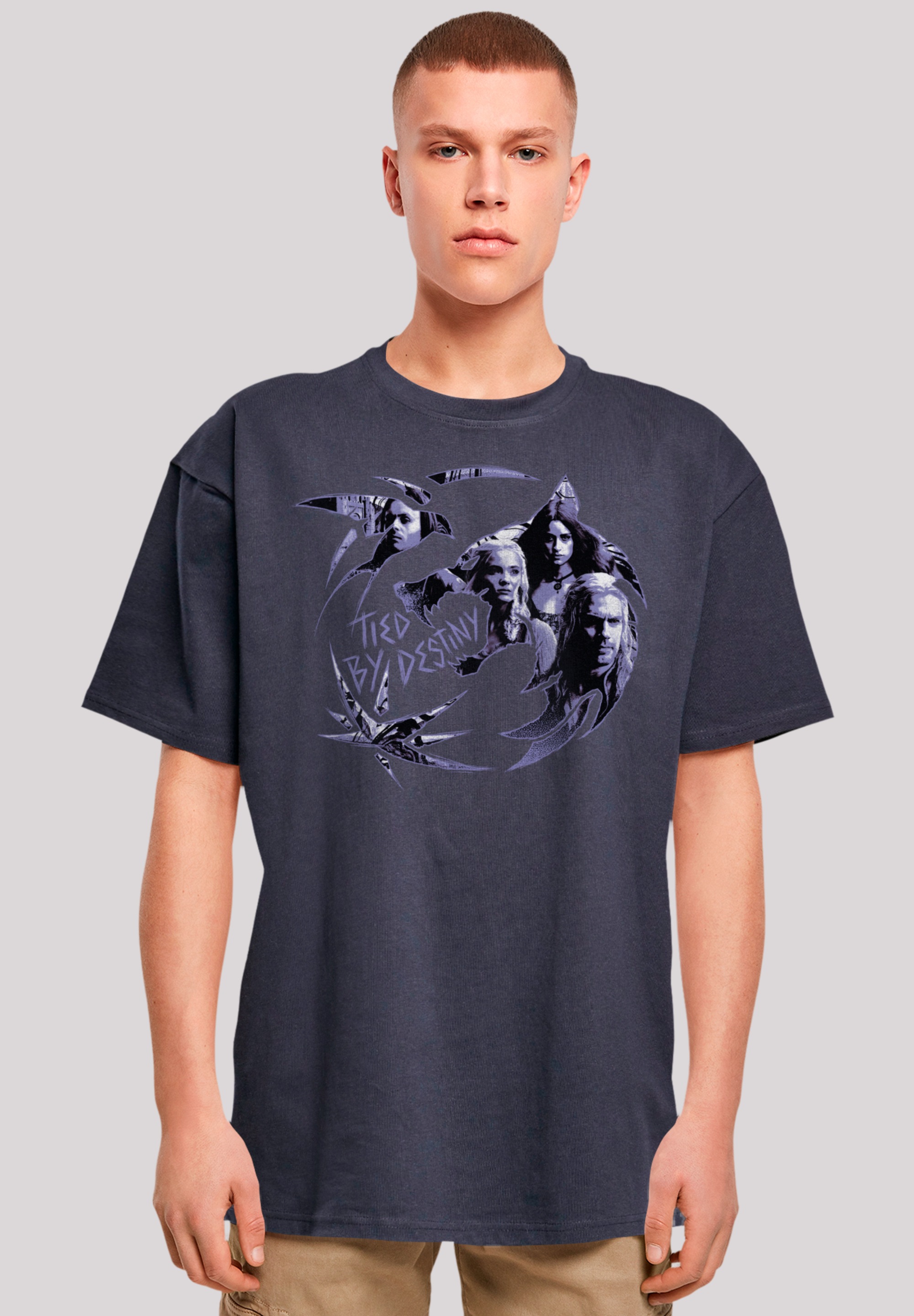 F4NT4STIC Marškinėliai »The Witcher Wolf Logo« P...