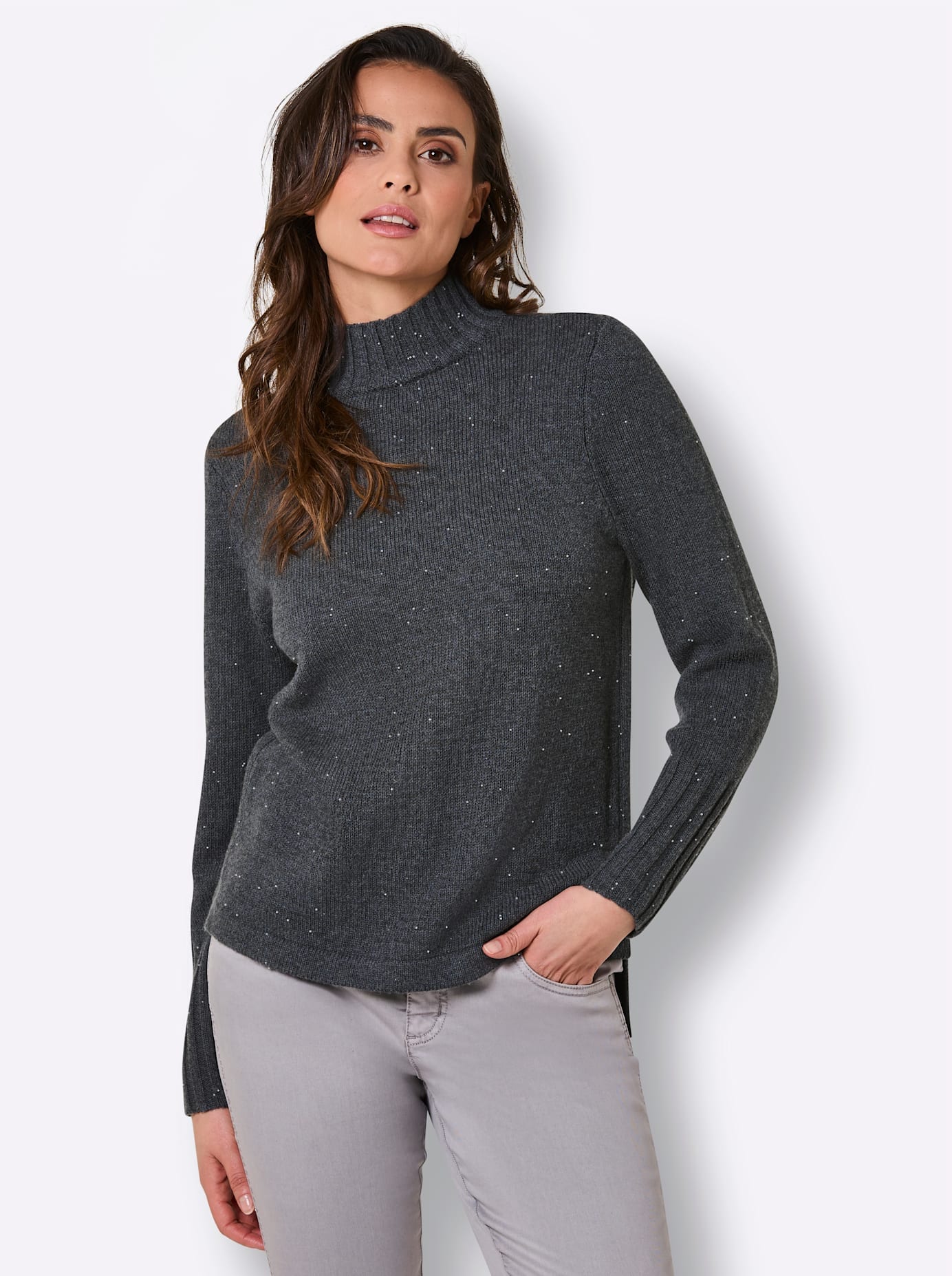 CREATION L PREMIUM Wollpullover "Kaschmir-Woll-Pullover"