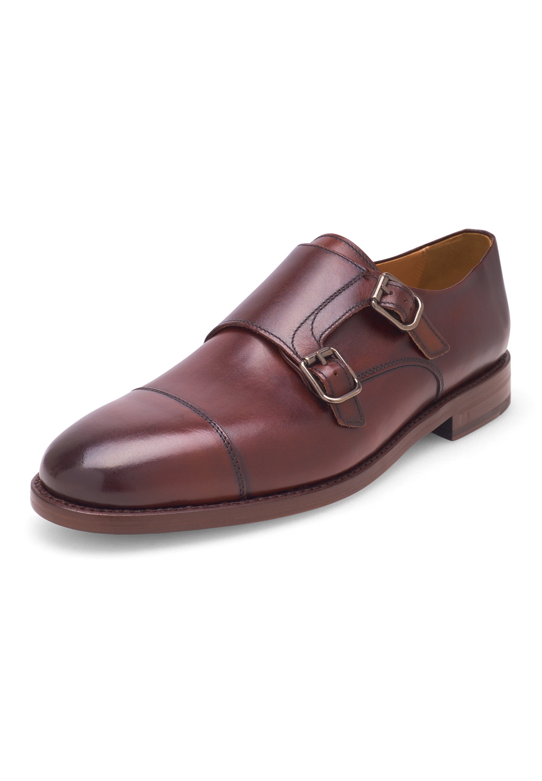 Henry Stevens Schnürschuh "Winston CDM", Herren Businessschuh Double Monk S günstig online kaufen