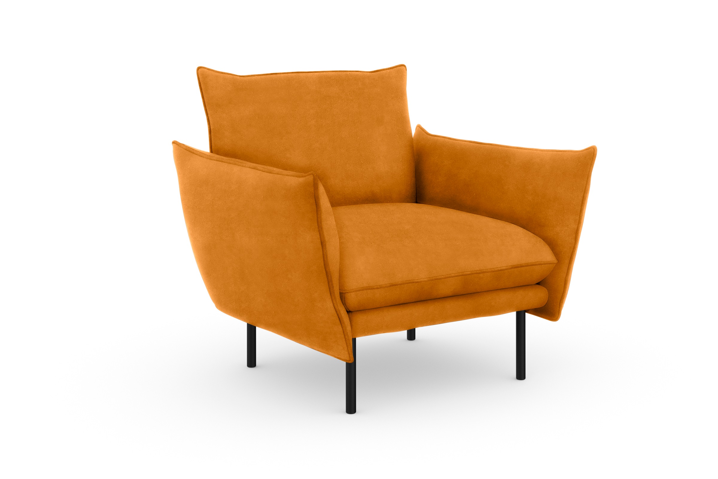 OTTO home Sessel "Stine Cocktailsessel" Besonderes Design durch Kissenoptik günstig online kaufen