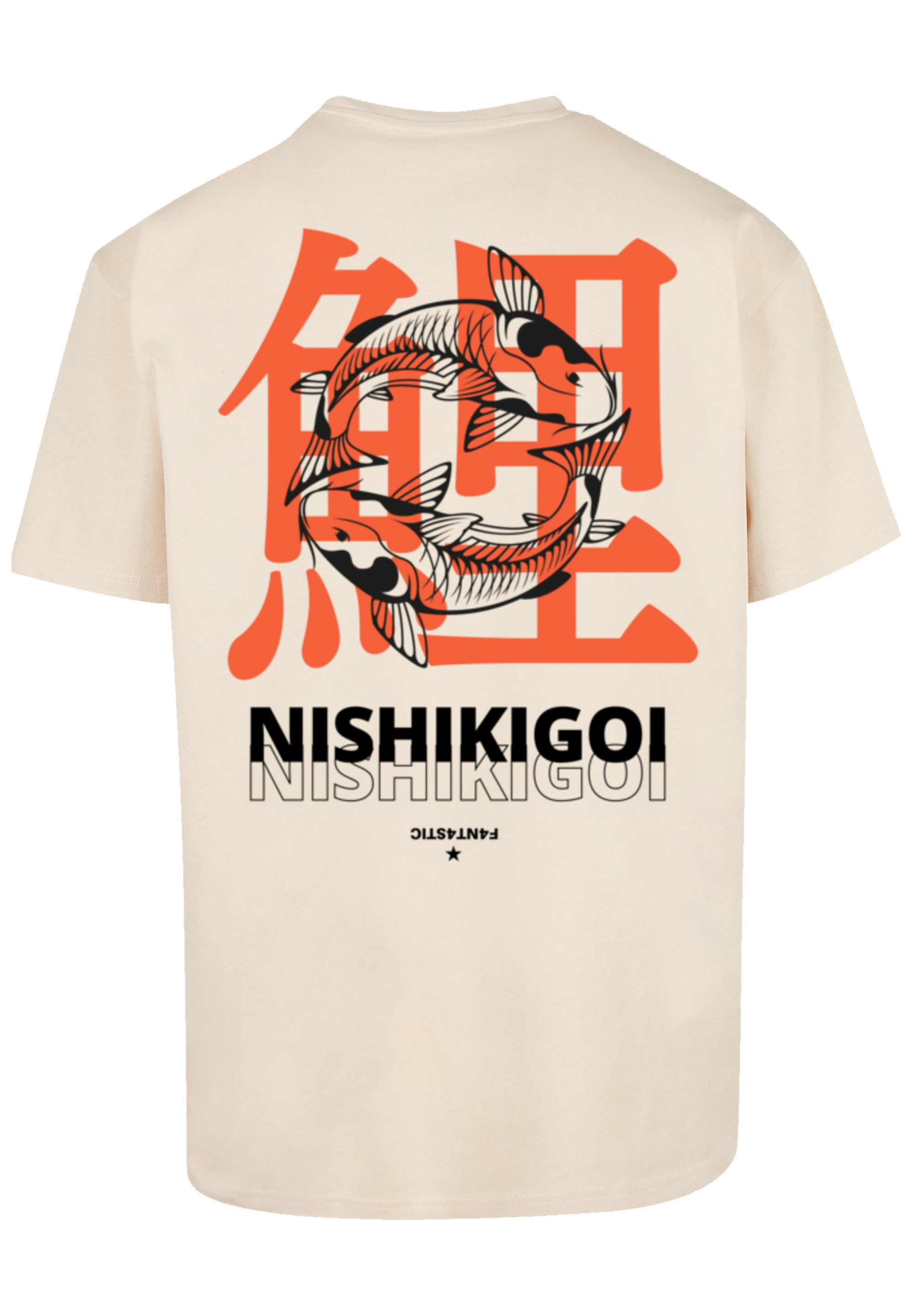 F4NT4STIC T-Shirt »Nishikigoi Koi Japan Grafik«, Print