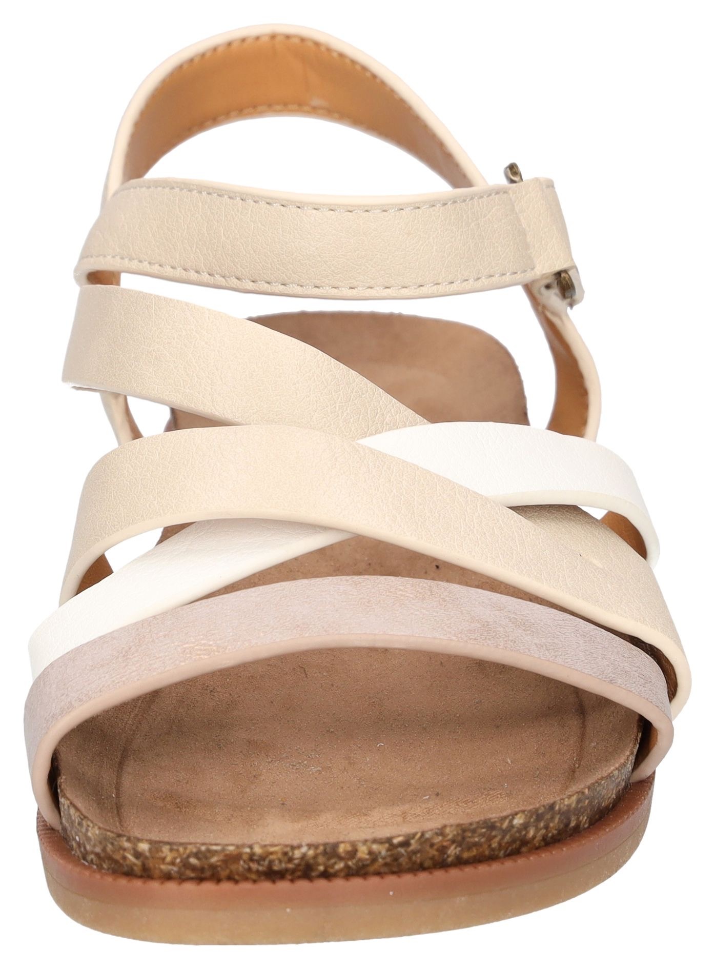 Thumbnail - Mustang Shoes Riemchensandale, Barfußschuh, Klettschuh, Sommerschuh mit Tieffußbett