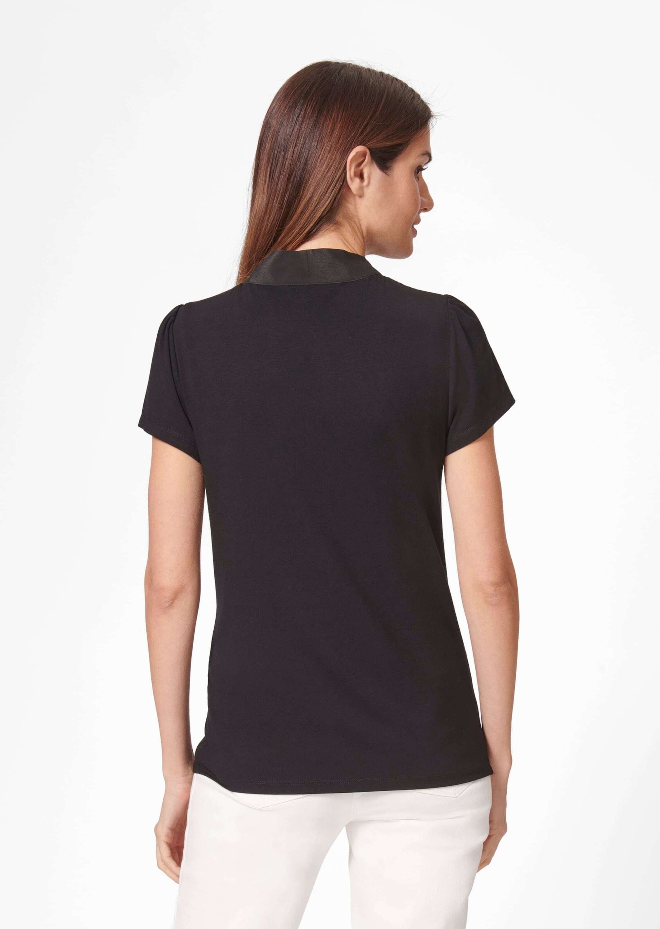 MADELEINE Kurzarmshirt »Shirt Edel-Shirt mit Schluppe«