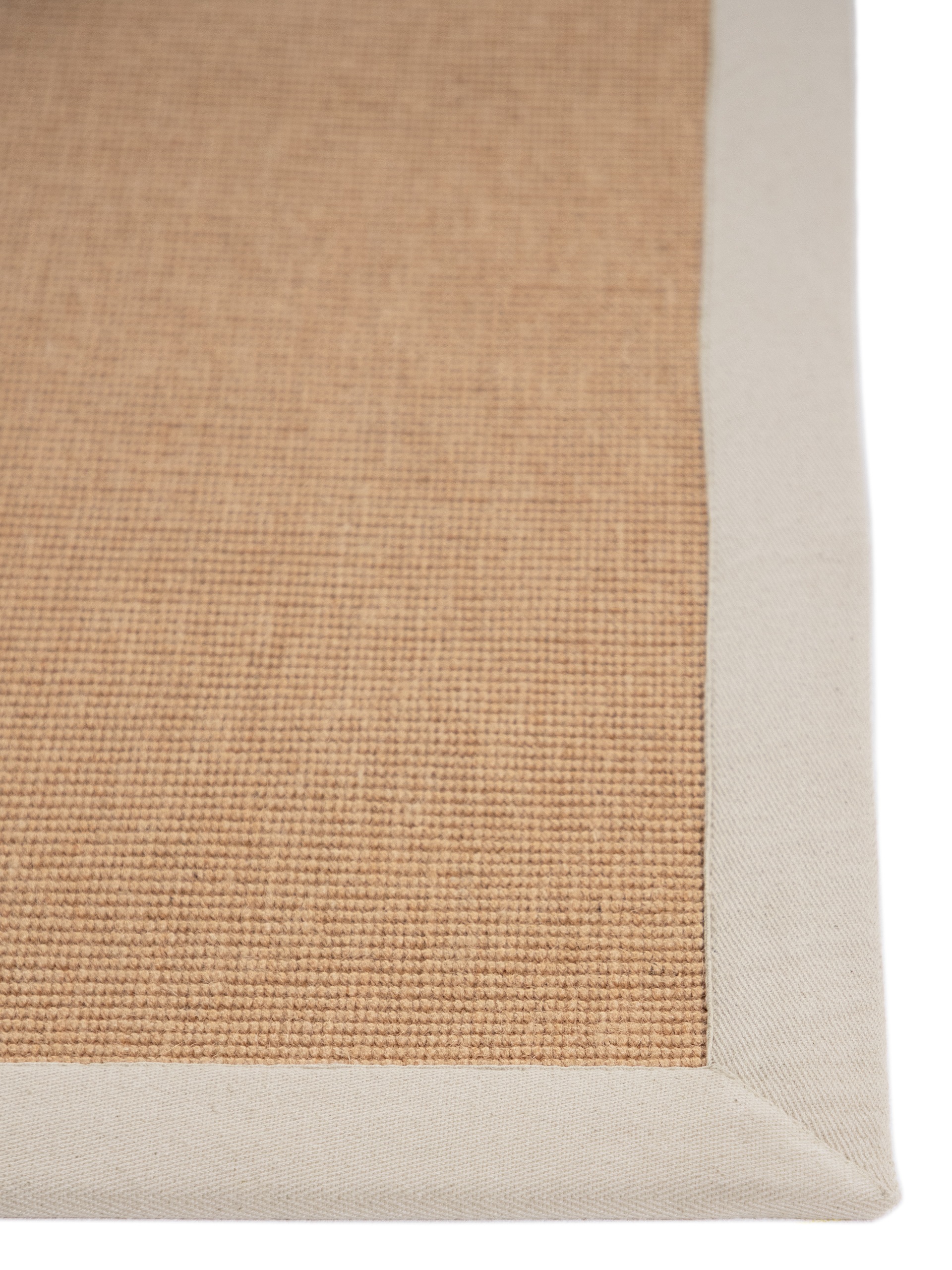 carpetfine Sisalteppich »Sisal«, rechteckig, 5 mm Höhe, mit farbiger Bordüre, Anti Rutsch Rückseite