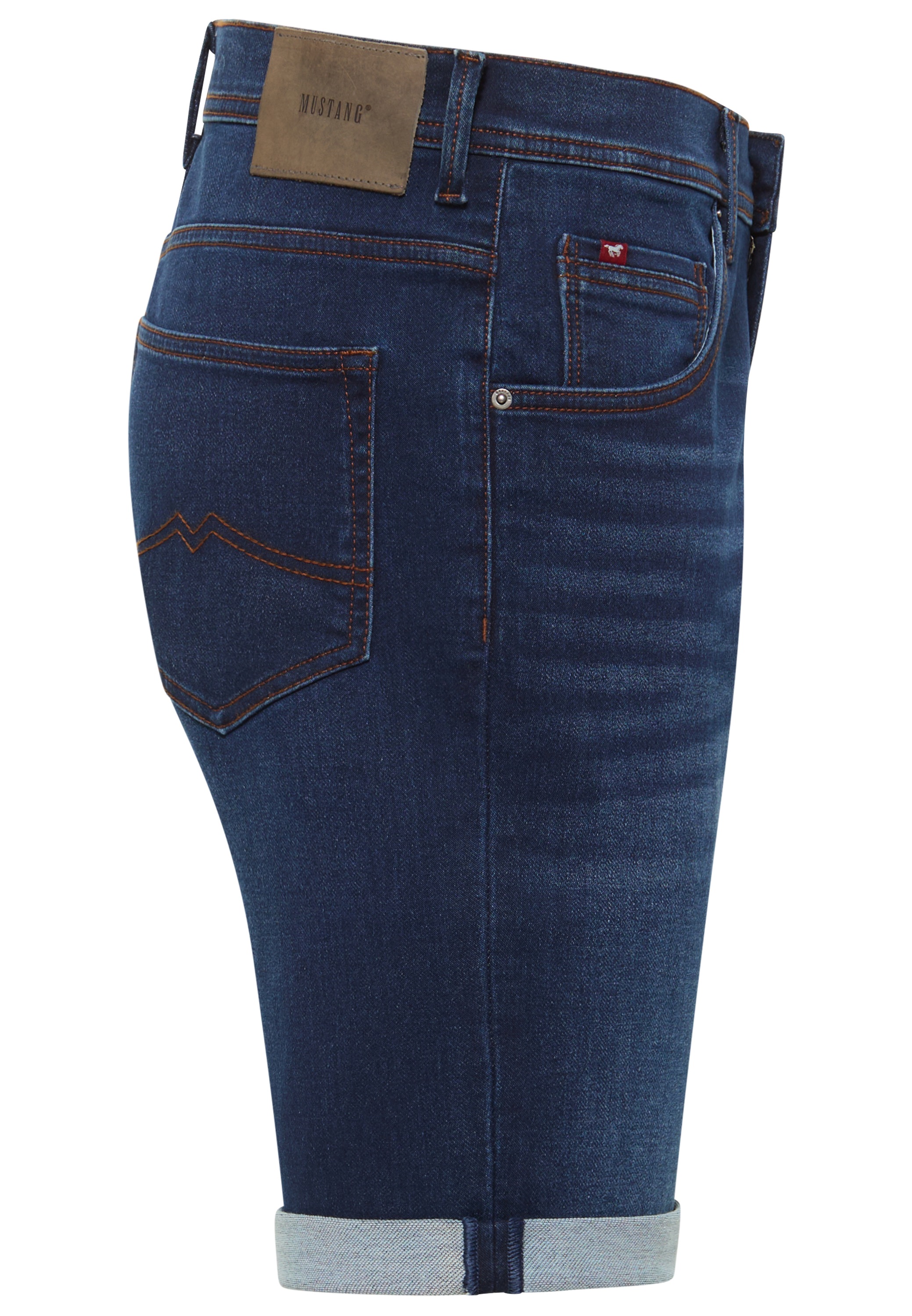 Mustang Chicago Shorts Z Denim Shorts Dark Blue 34 3