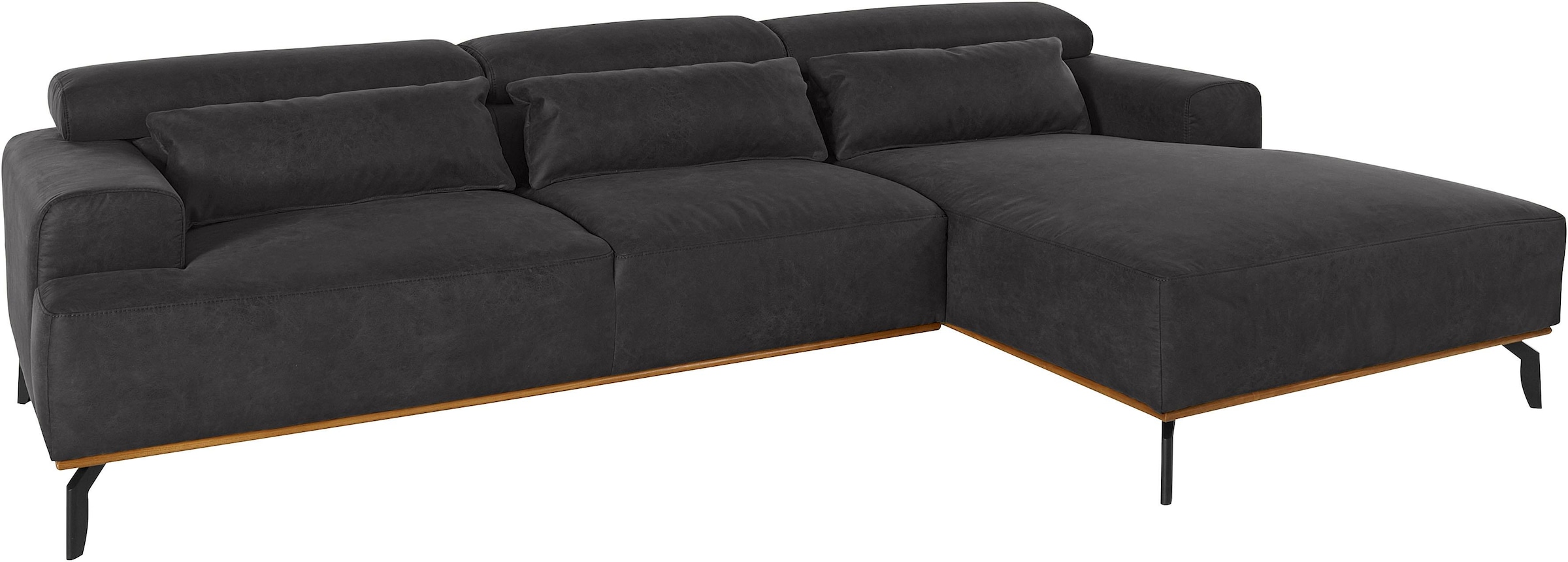 Places of Style Ecksofa "Carlo", Kopfteilverstellung günstig online kaufen