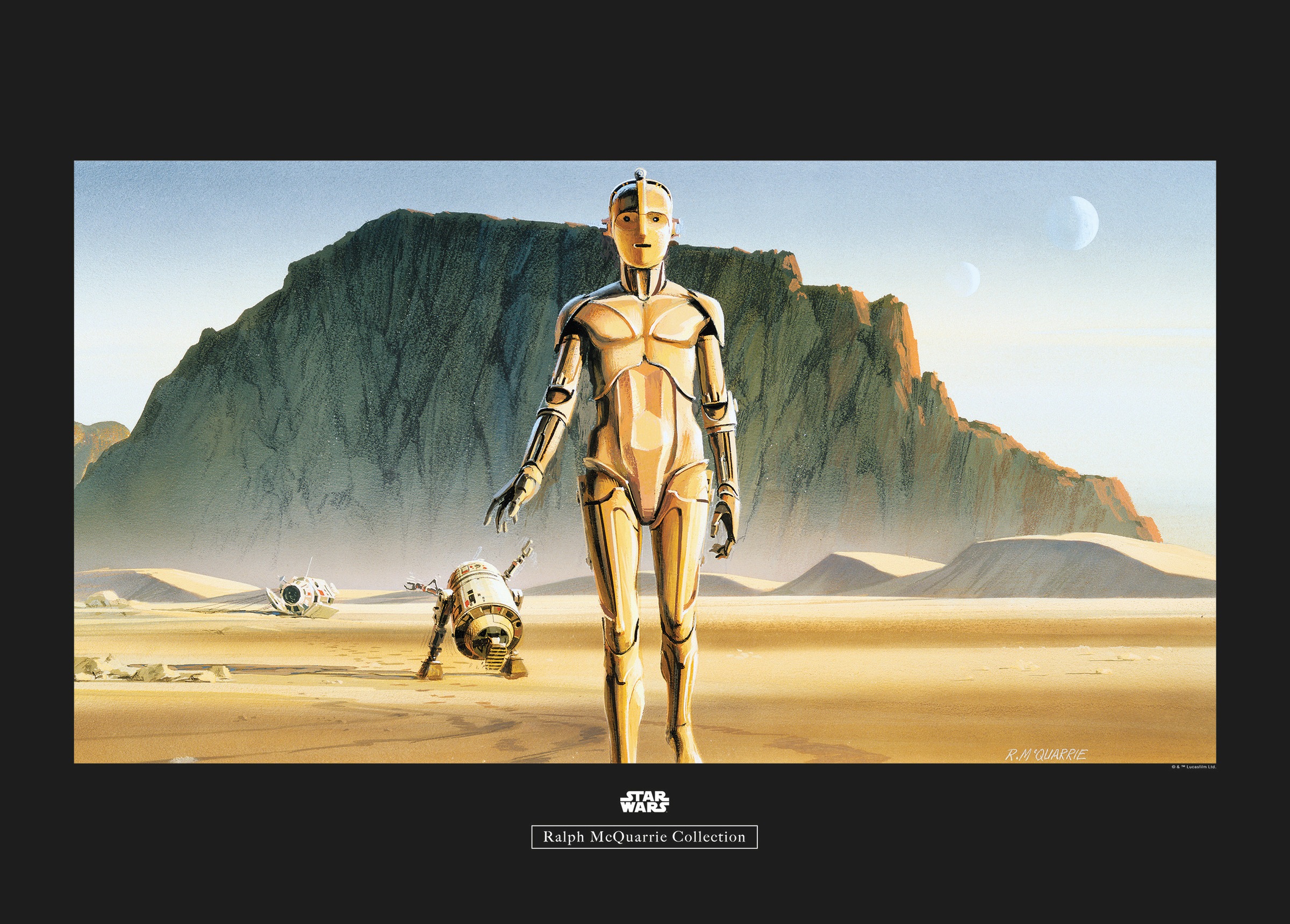 Komar Poster "Star Wars Classic RMQ Droids", Star Wars, (1 St.), Kinderzimmer, Schlafzimmer, Wohnzimmer