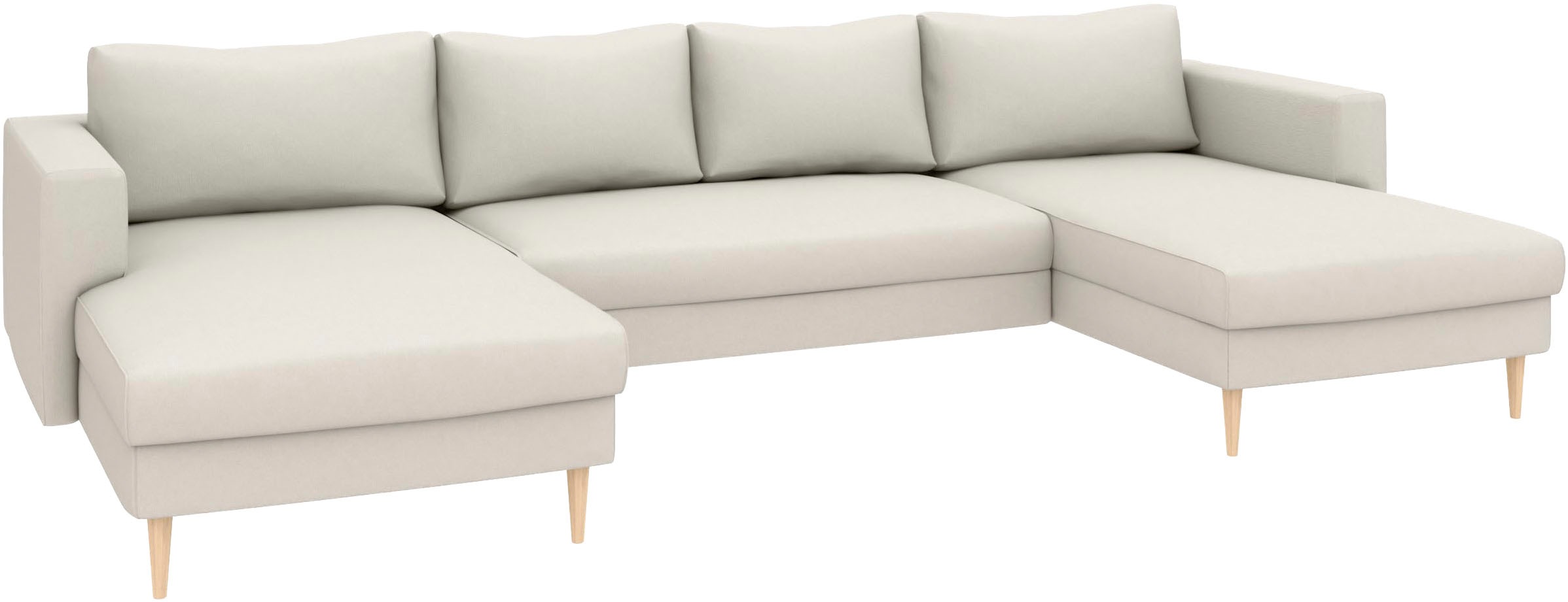 TRENDMANUFAKTUR Wohnlandschaft "Amazing, wahlw. mit Schlaffunktion & Bettka günstig online kaufen