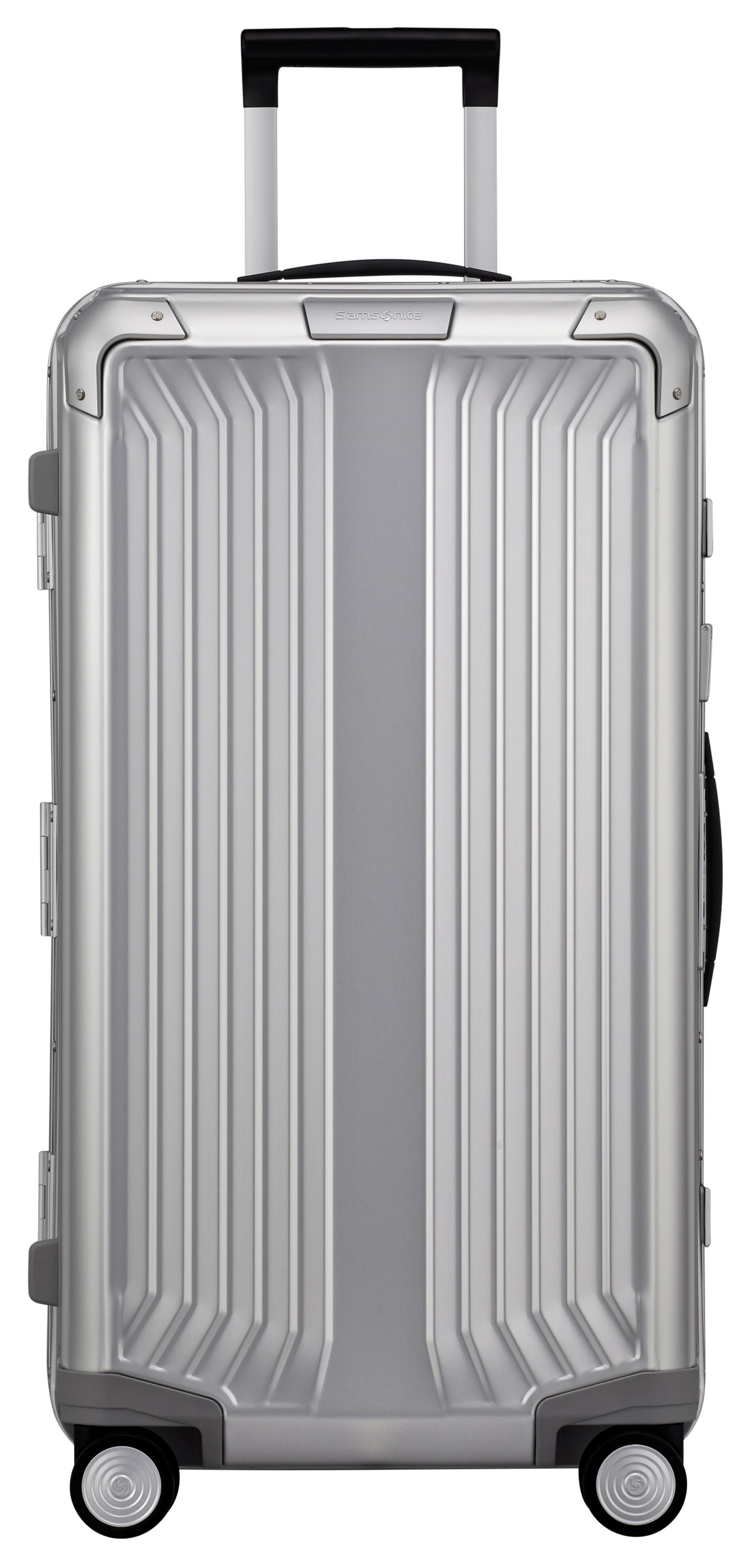 Samsonite Hartschalen-Trolley »LITE-BOX ALU TRUNK, verschiedene Größen und Farben« 93 l 4 Rollen Koffer groß Aufgabegepäck Reisegepäck TSA-Schloss